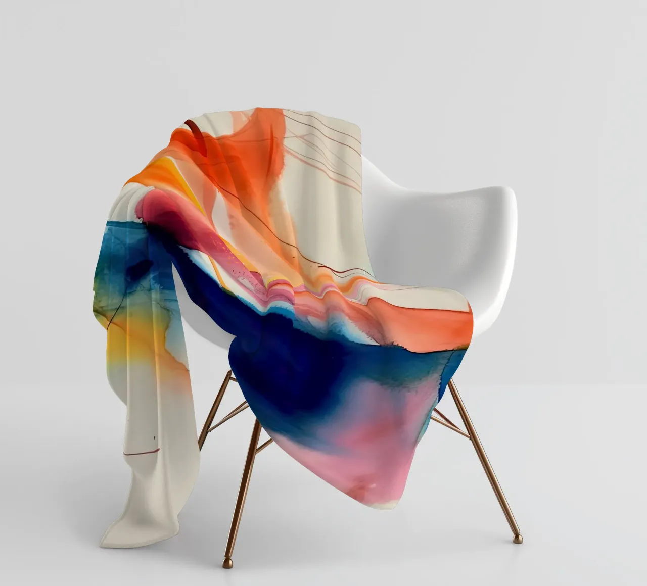 Colors In Motion fleece blanket by DaarbyN