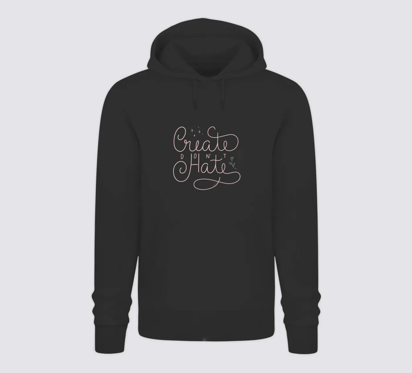 Create don't Hate sweat à capuche de anisillustration