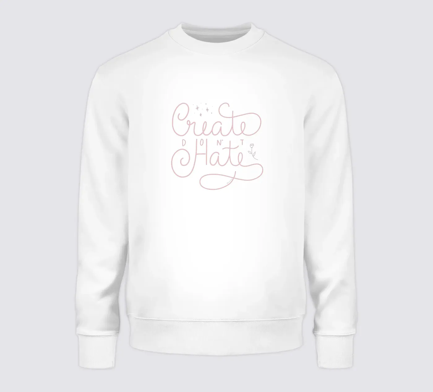 Create don't Hate sweatshirt by anisillustration