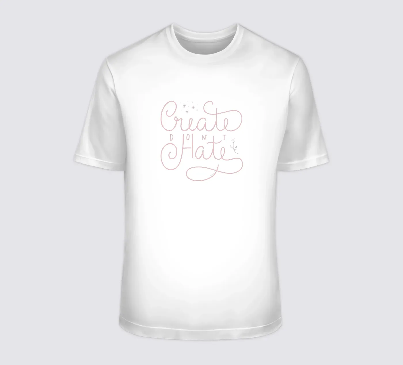 Create don't Hate t-shirt da anisillustration