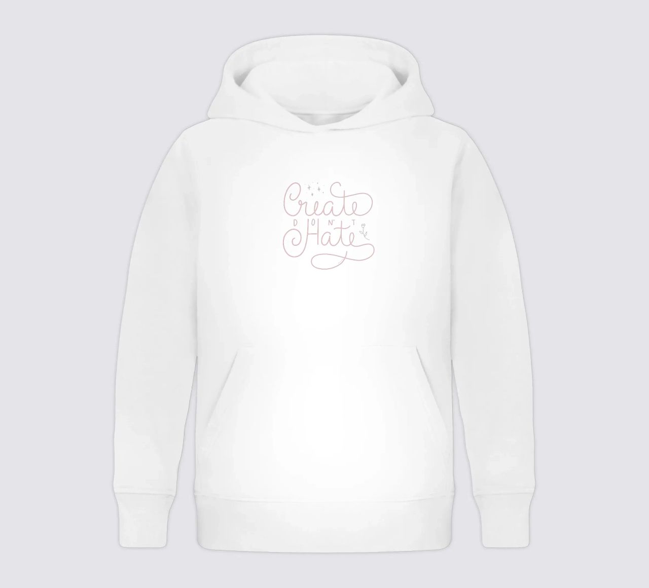 Create don't Hate felpa bambino con cappuccio da anisillustration