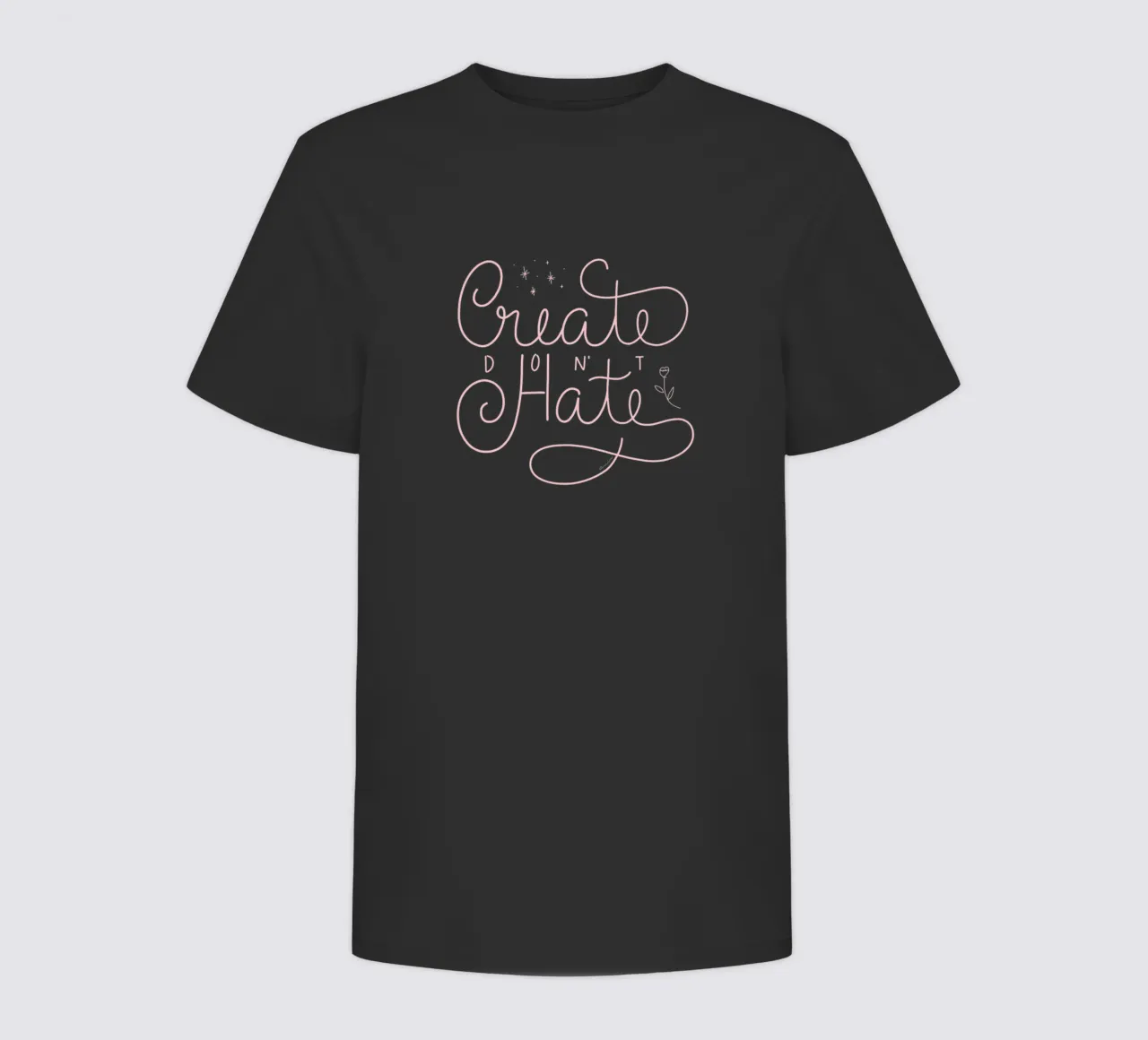 Create don't Hate kinder t-shirt van anisillustration