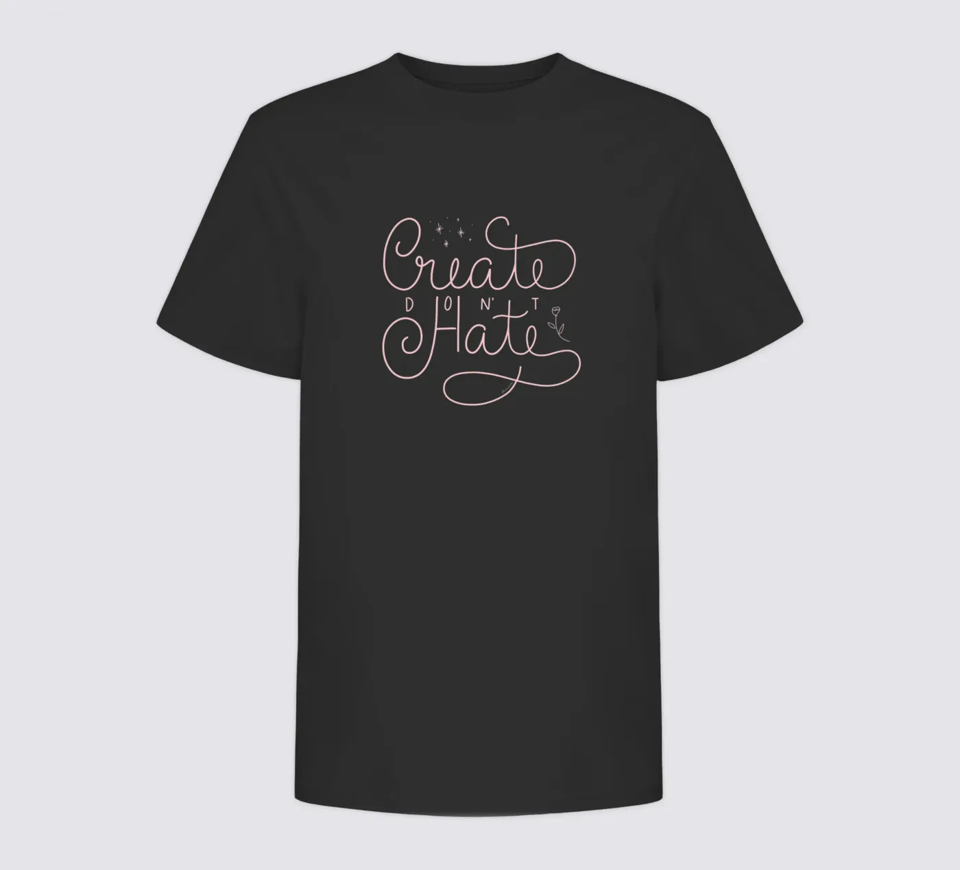 Create don't Hate kinder t-shirt van anisillustration