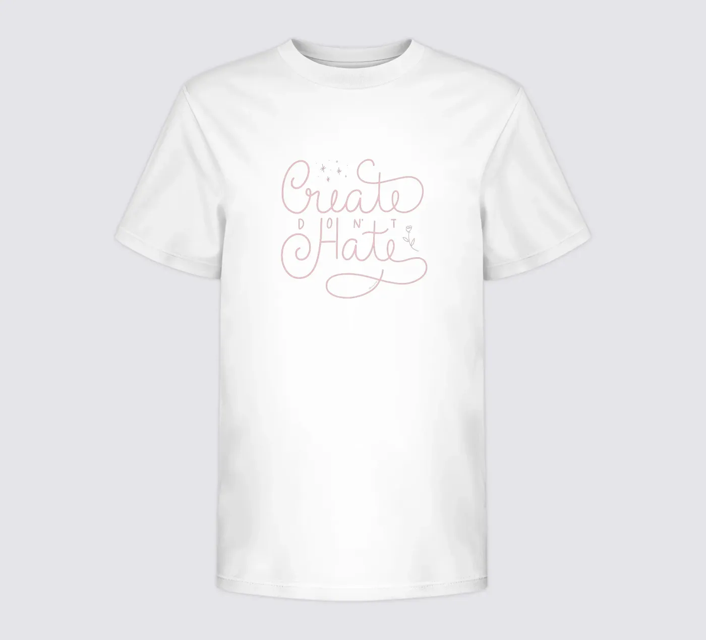 Create don't Hate kinder t-shirt van anisillustration