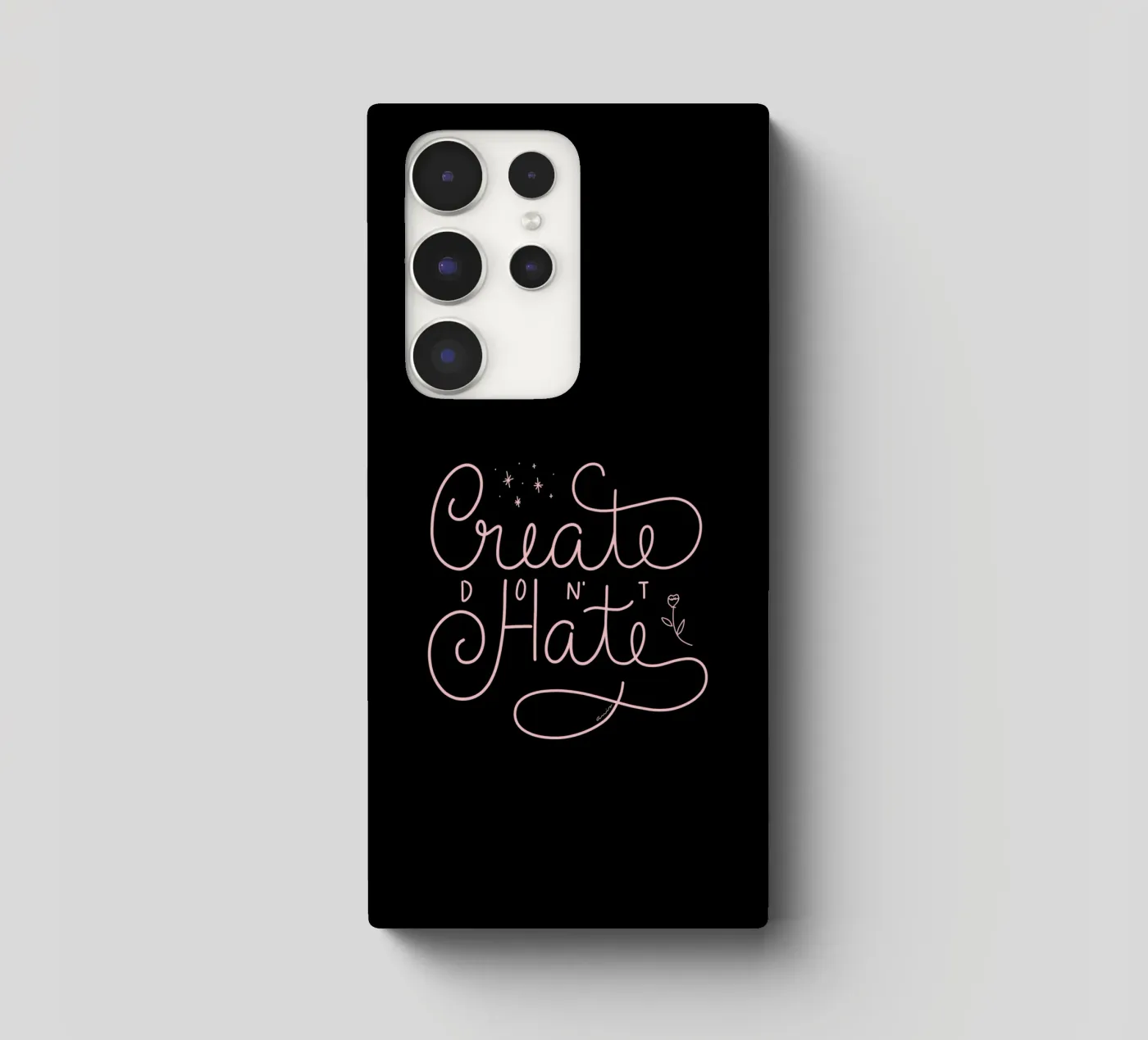 Create don't Hate Samsung Hülle von anisillustration