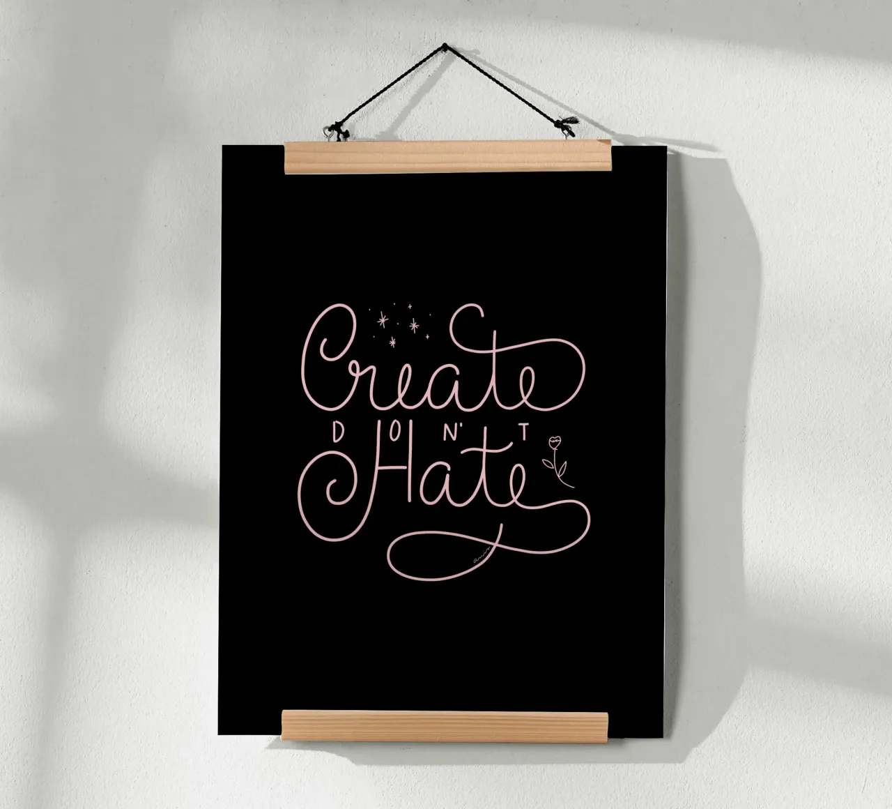 Create don't Hate Hahnemühle von anisillustration