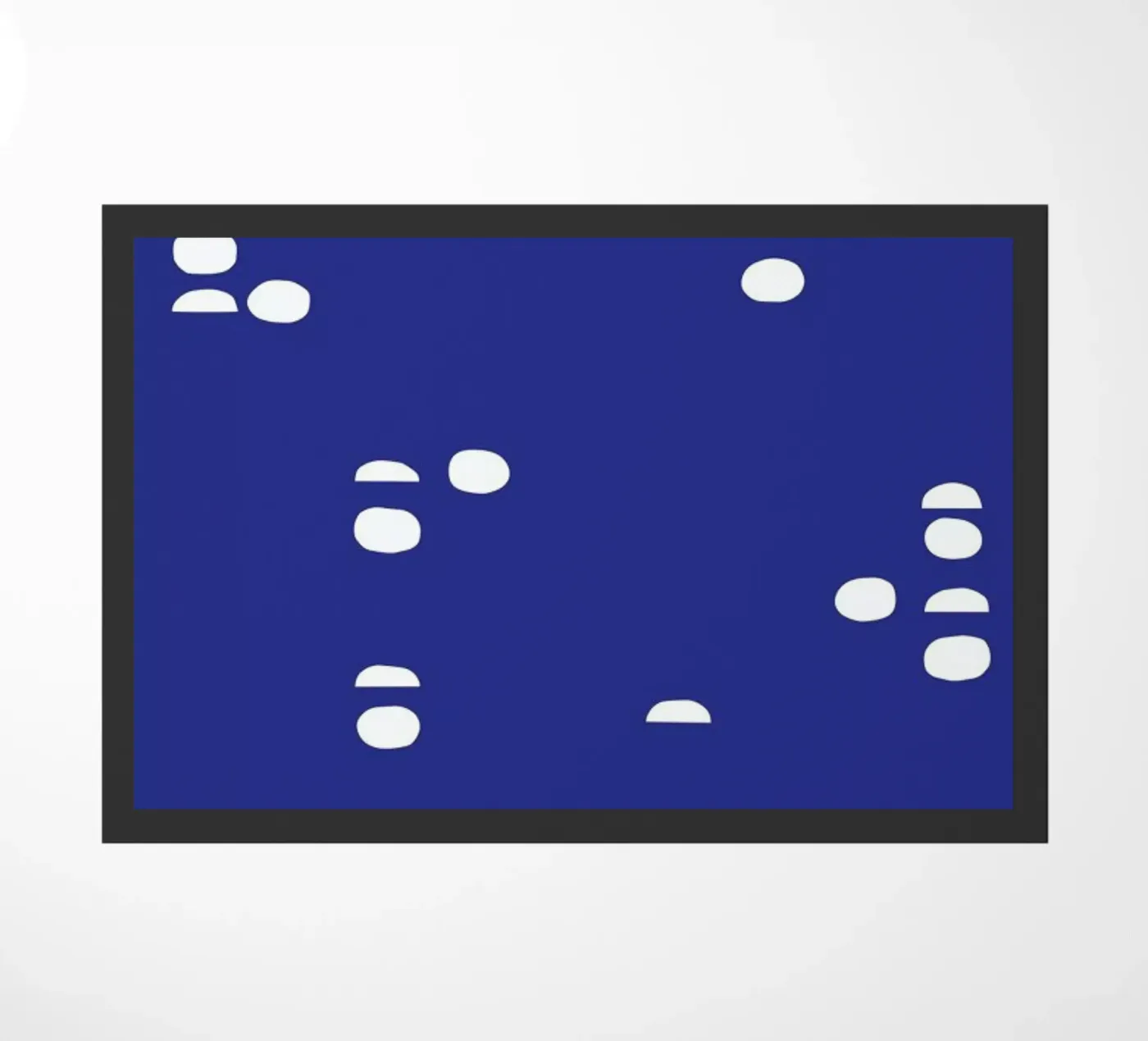 Pebbles paillasson de Maren Gross