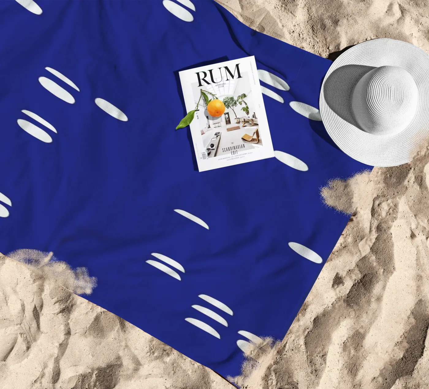 Pebbles strandhanddoek van Maren Gross