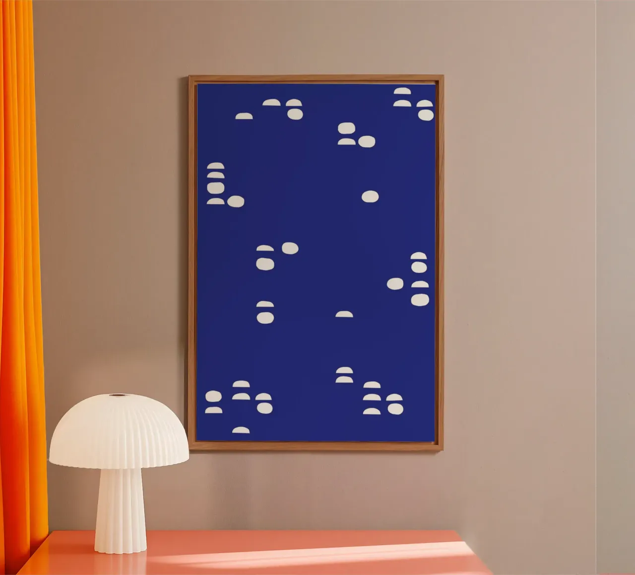 Pebbles alluminio dibond da Maren Gross