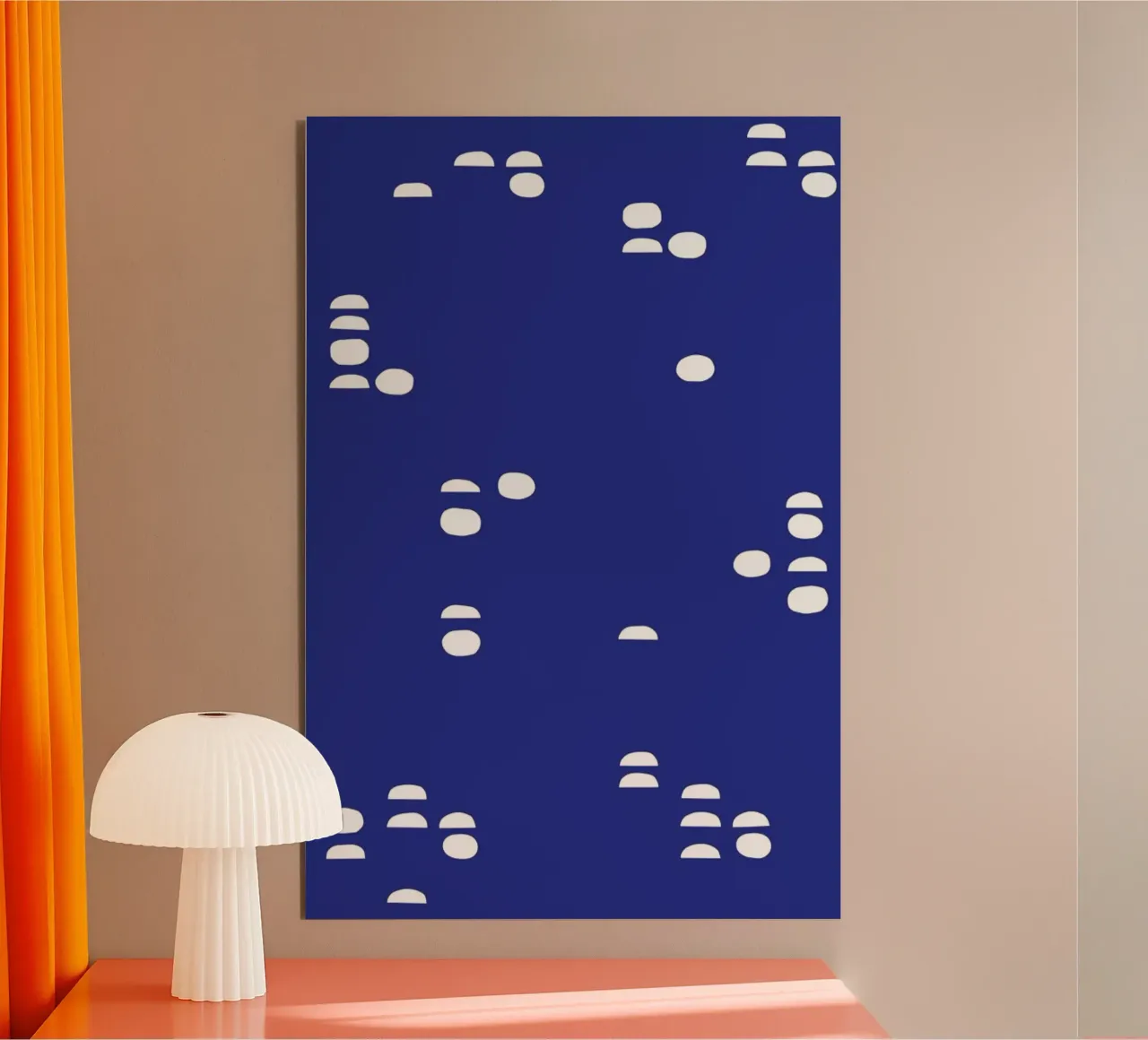 Pebbles alluminio dibond da Maren Gross