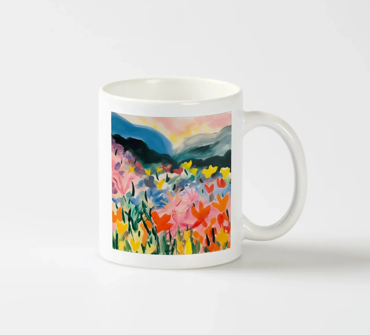 Fiori selvatici tazza in ceramica da DaarbyN