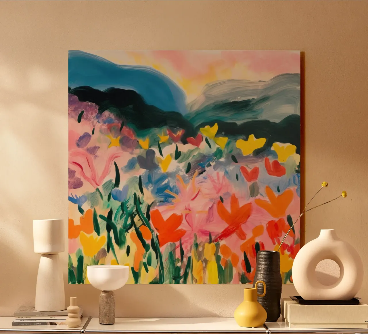 Fiori selvatici alluminio dibond da DaarbyN