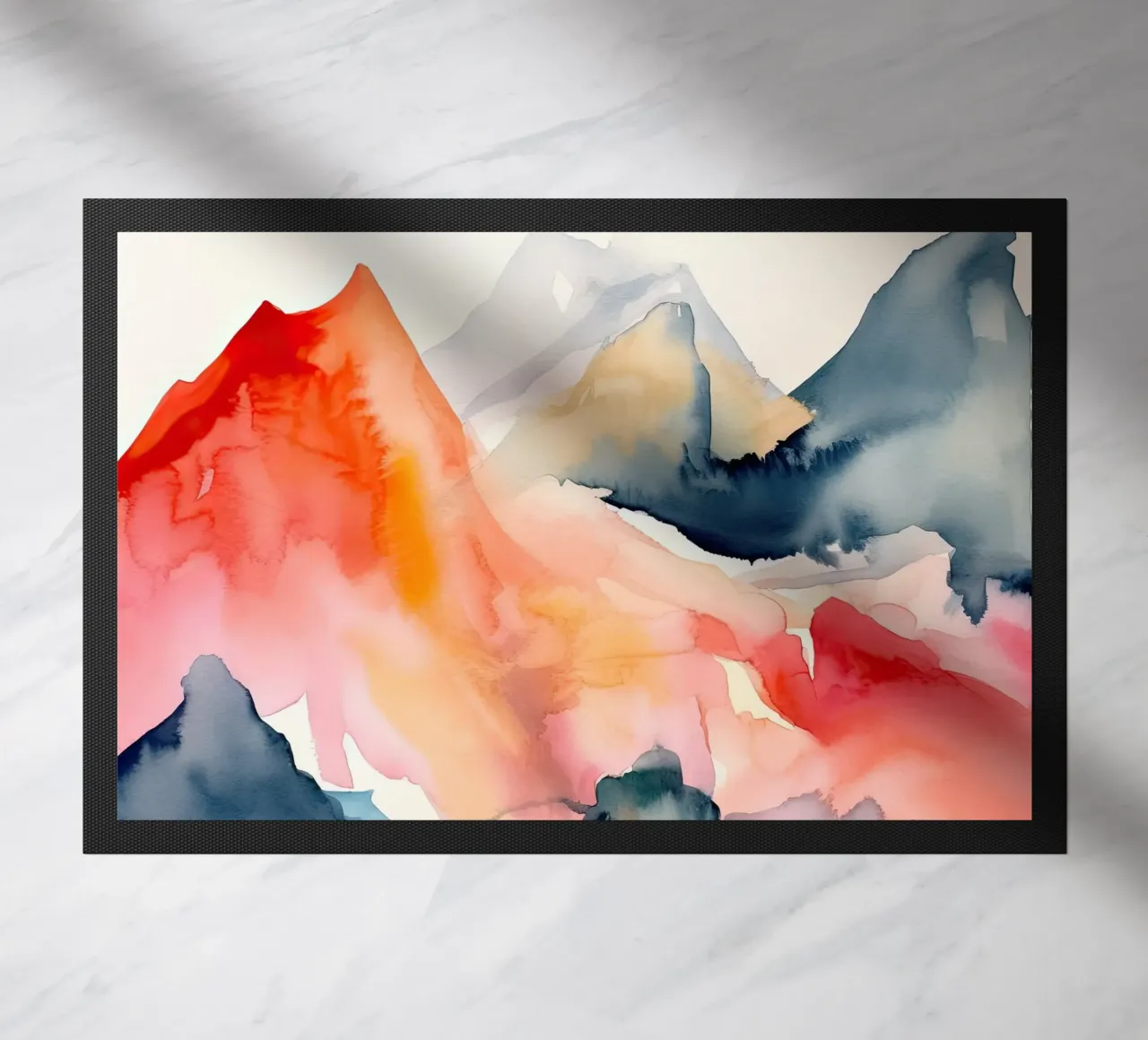 Bergflüstern Fußmatte von DaarbyN