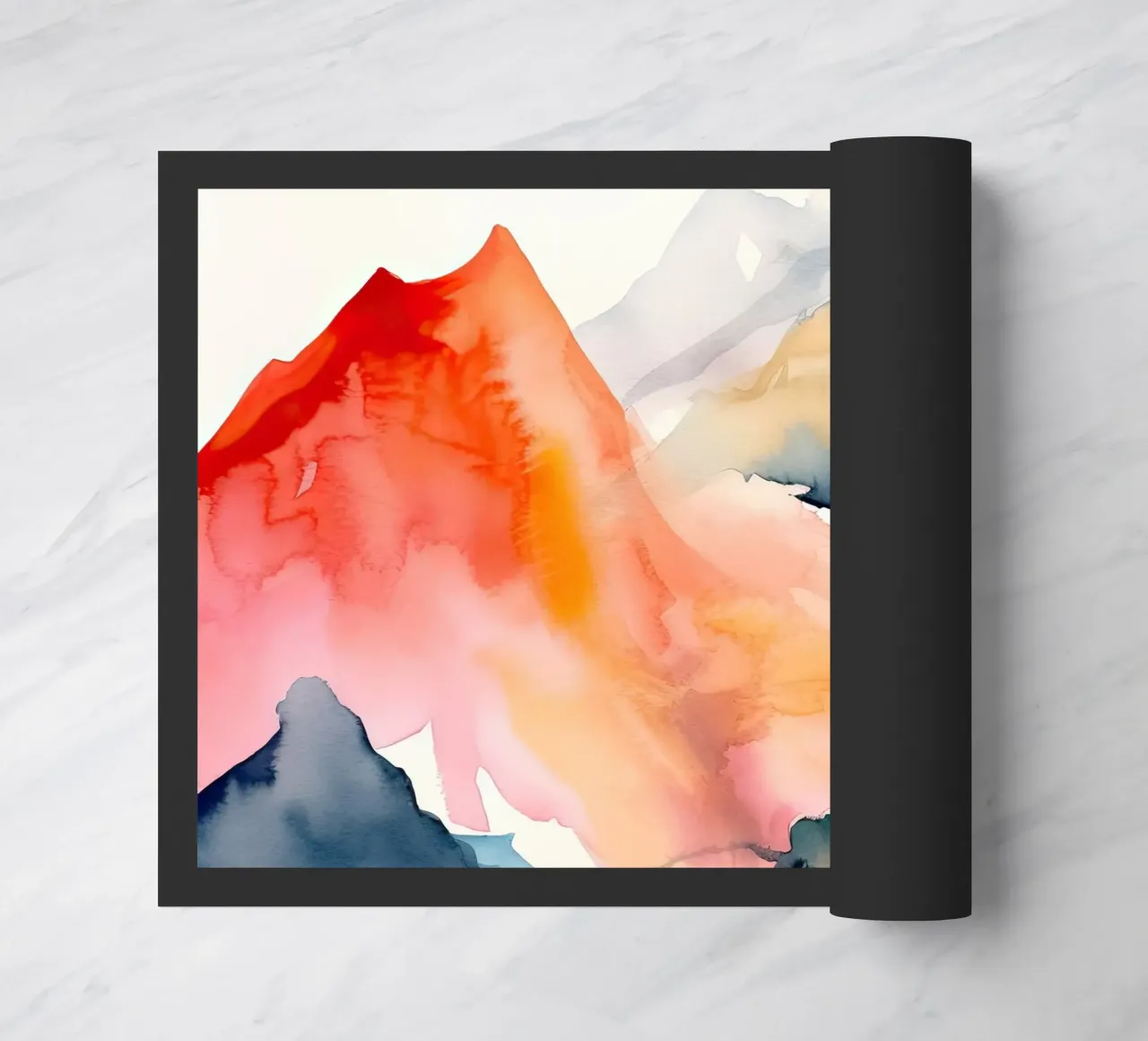 Bergflüstern Fußmatte von DaarbyN