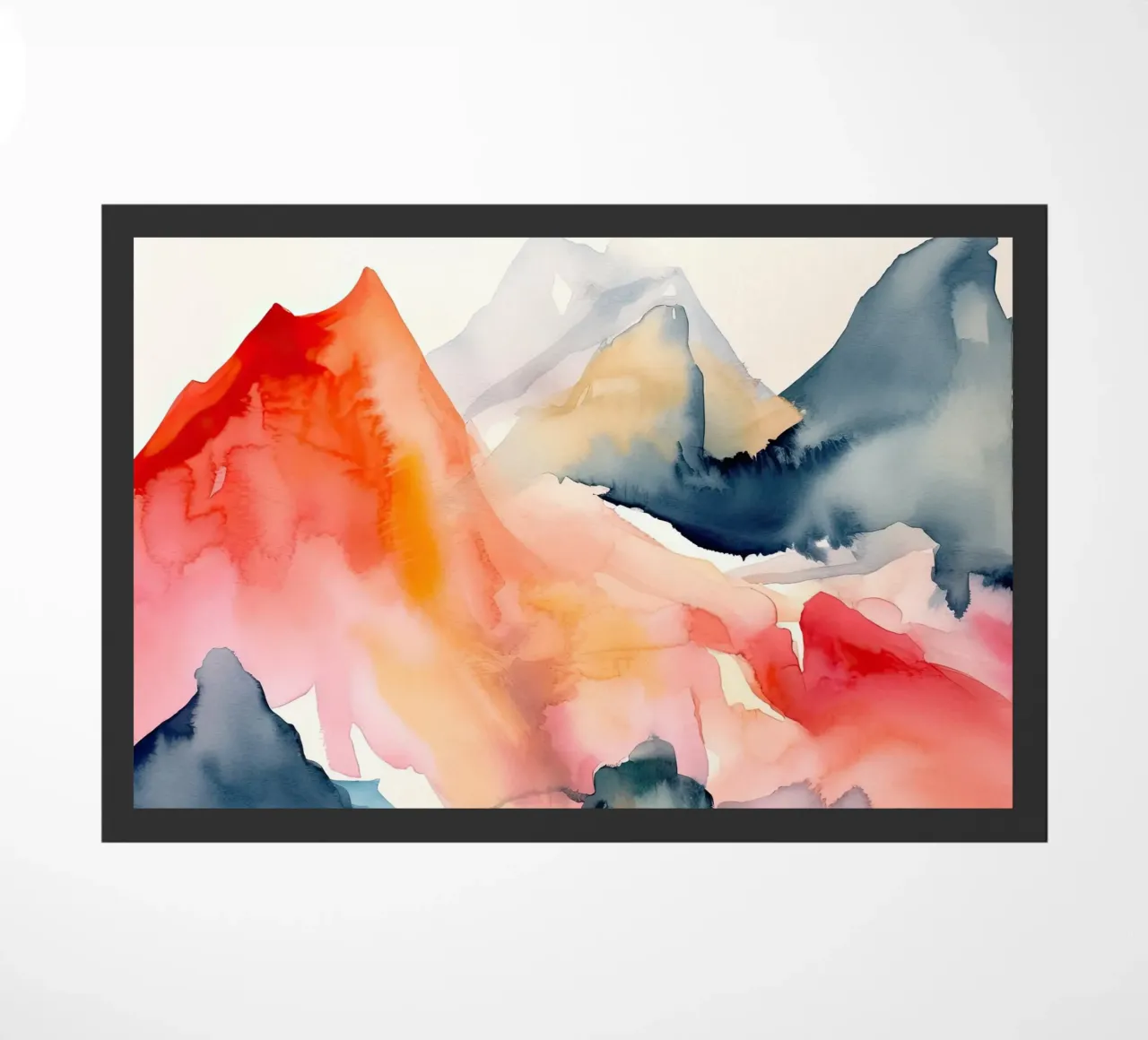 Bergflüstern Fußmatte von DaarbyN