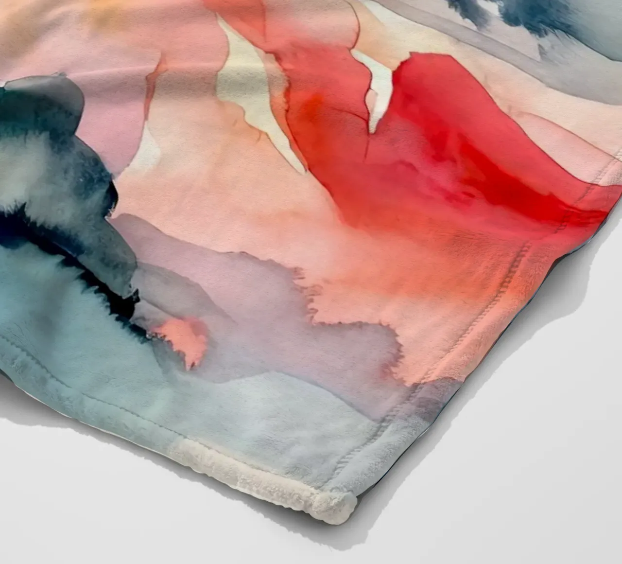 Bergflüstern Fleecedecke von DaarbyN