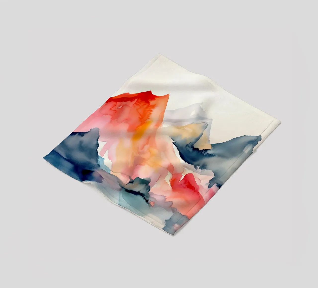 Bergflüstern Fleecedecke von DaarbyN