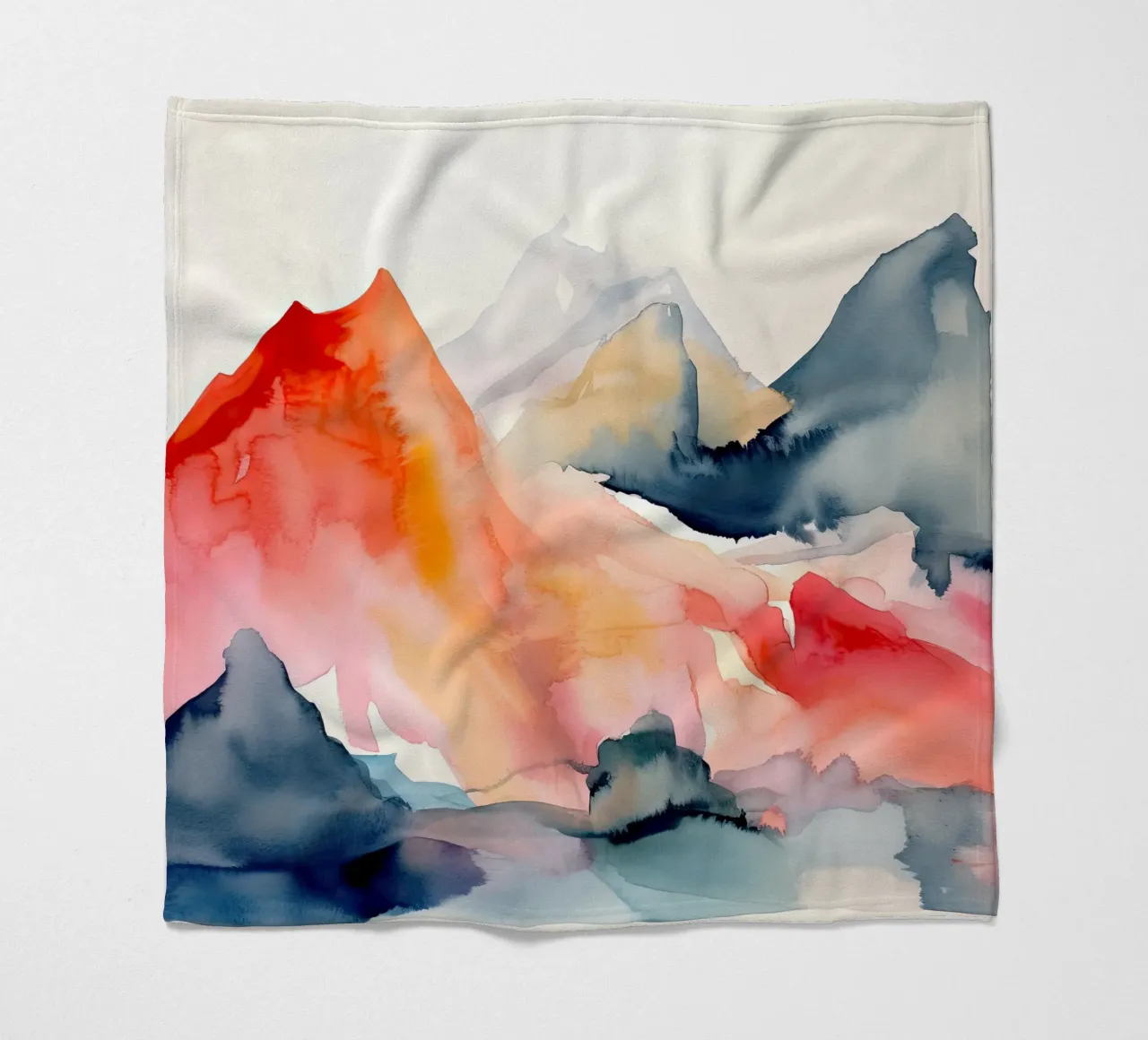 Bergflüstern Fleecedecke von DaarbyN