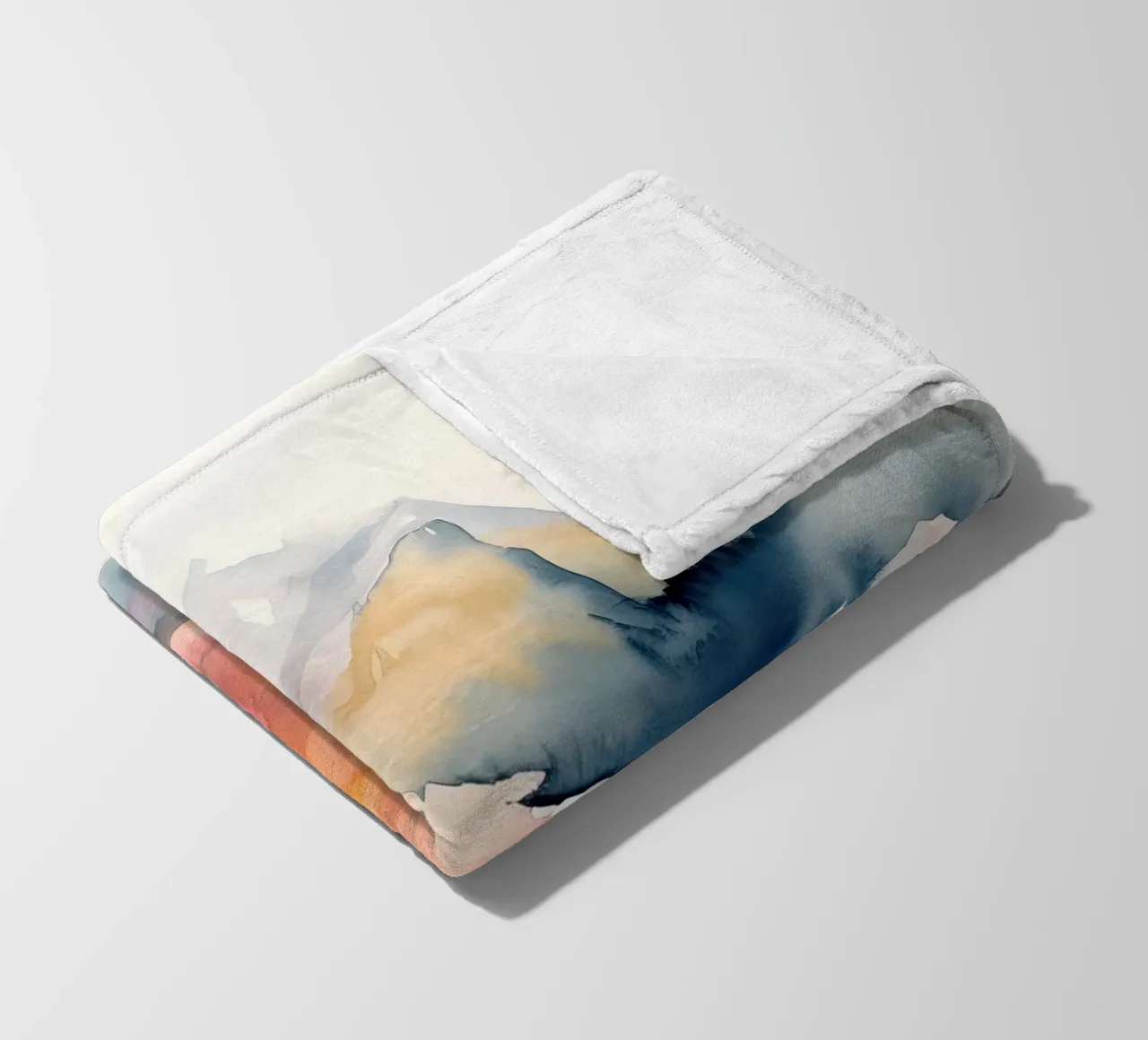 Bergflüstern Fleecedecke von DaarbyN