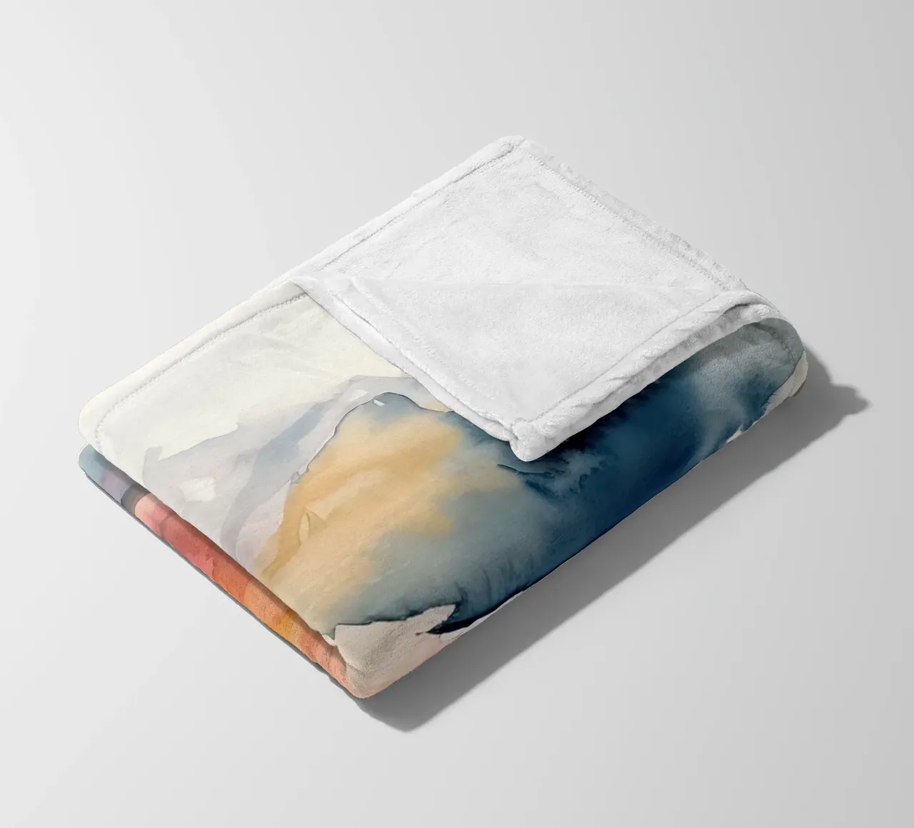 Bergflüstern Fleecedecke von DaarbyN