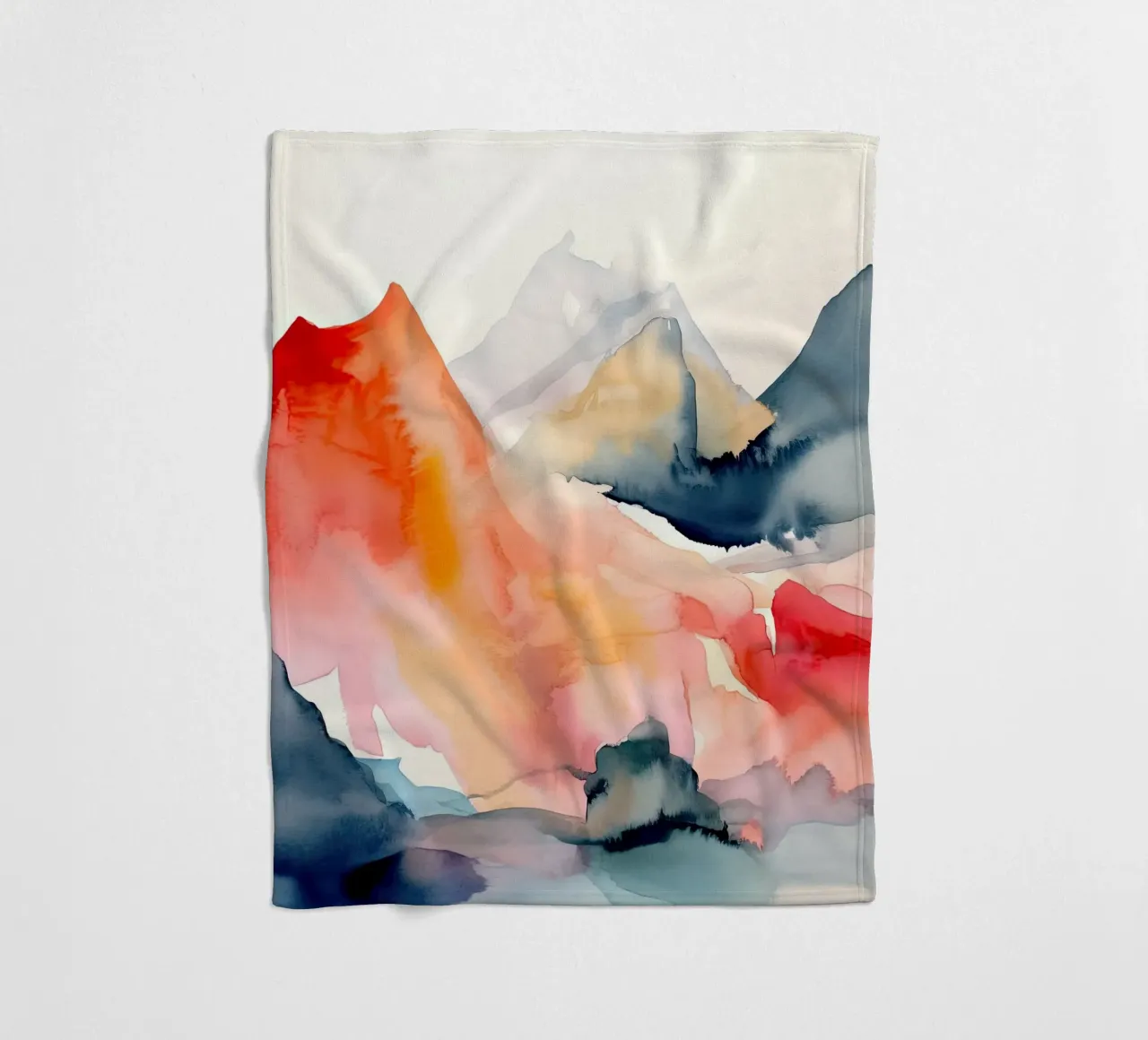 Bergflüstern Fleecedecke von DaarbyN