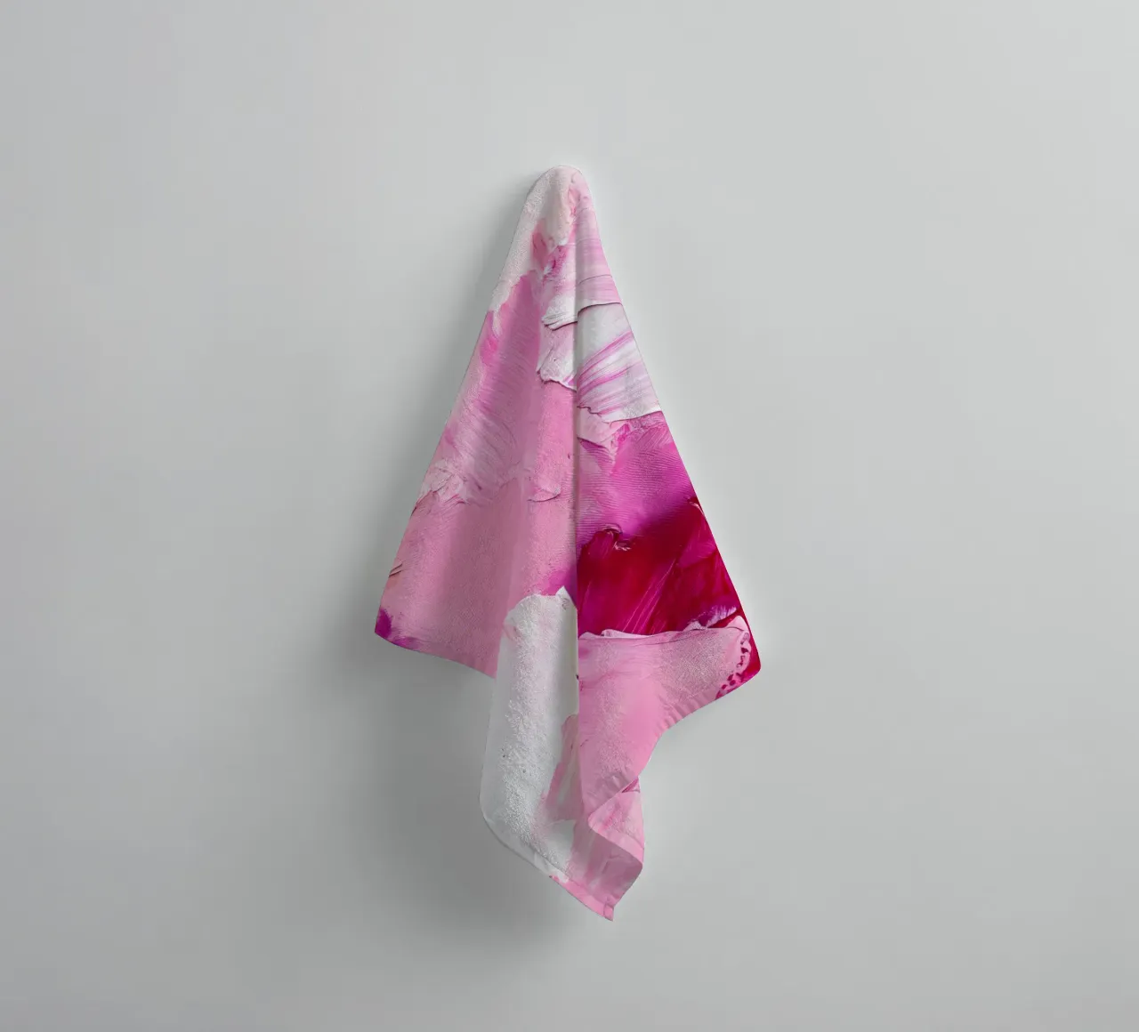 Abstract Pink Brush Strokes asciugamano da bagno da IamHomeStudio