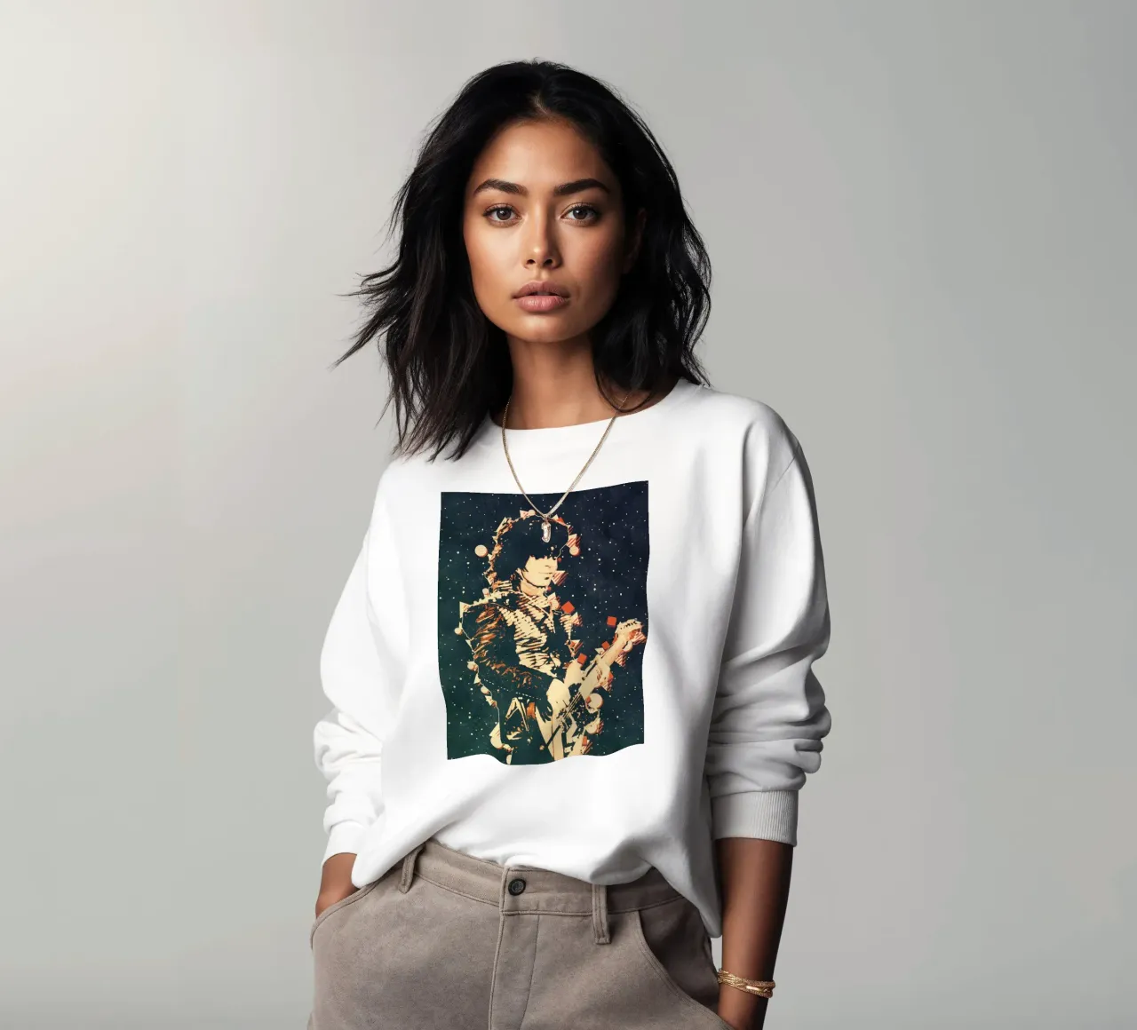 Prinz 1 Kunst Sweatshirt von music soul