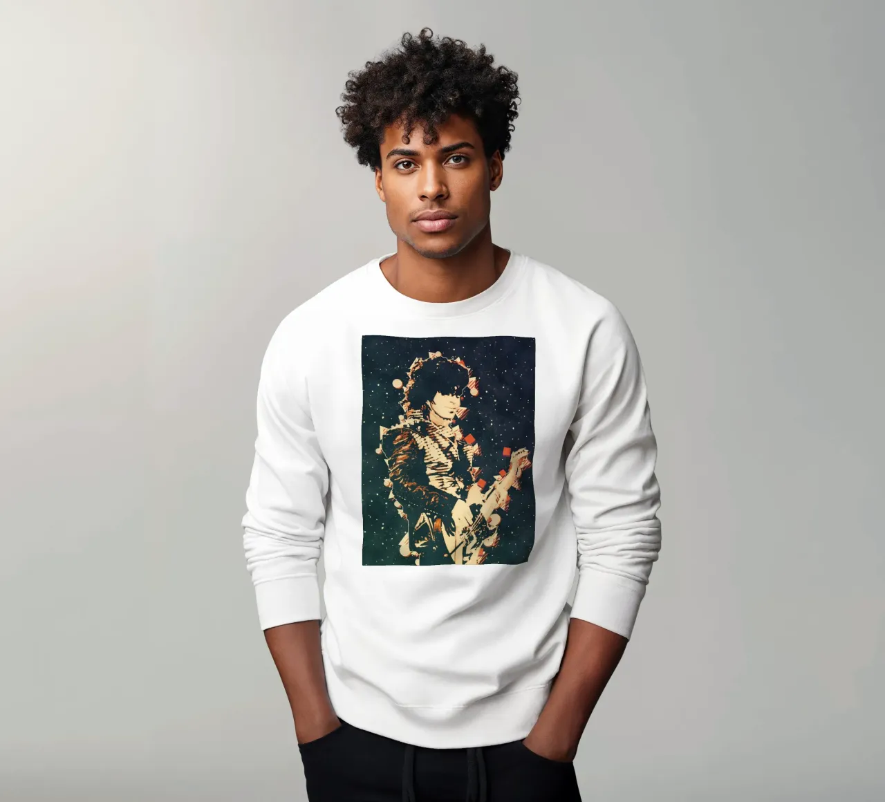 Prinz 1 Kunst Sweatshirt von music soul