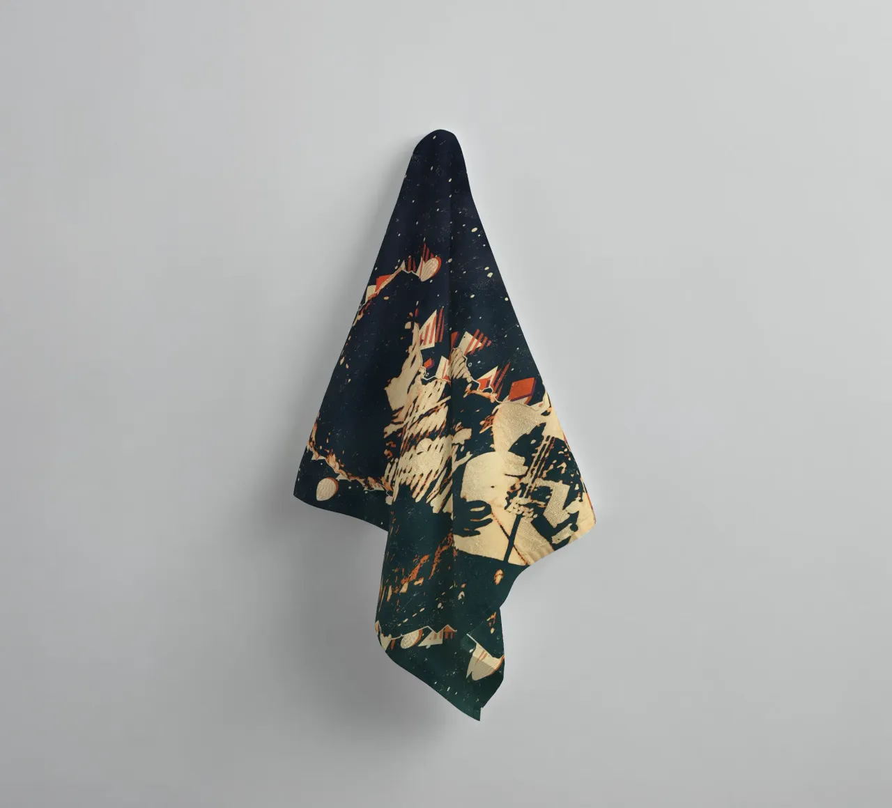 prince 1 Art towel by music soul