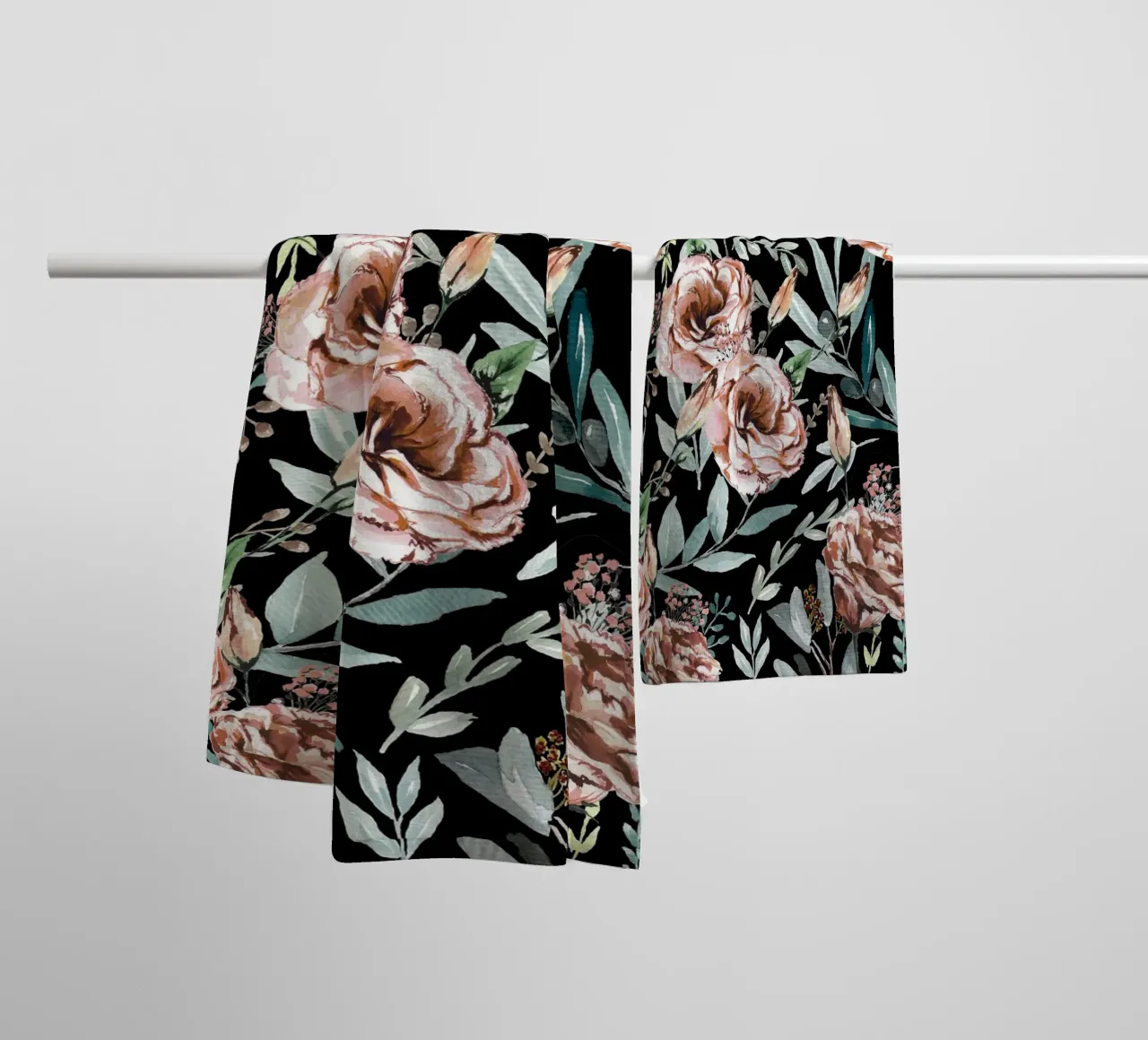 Floral Explosion asciugamano da bagno da anisillustration