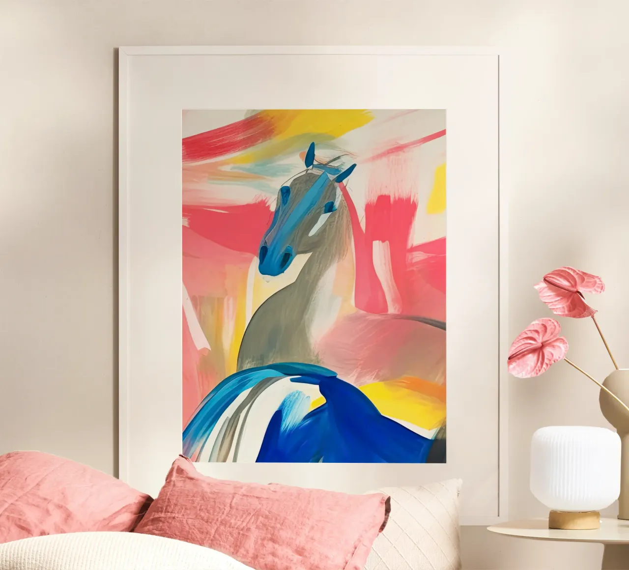 Grazia selvaggia poster con telaio in plastica da DaarbyN