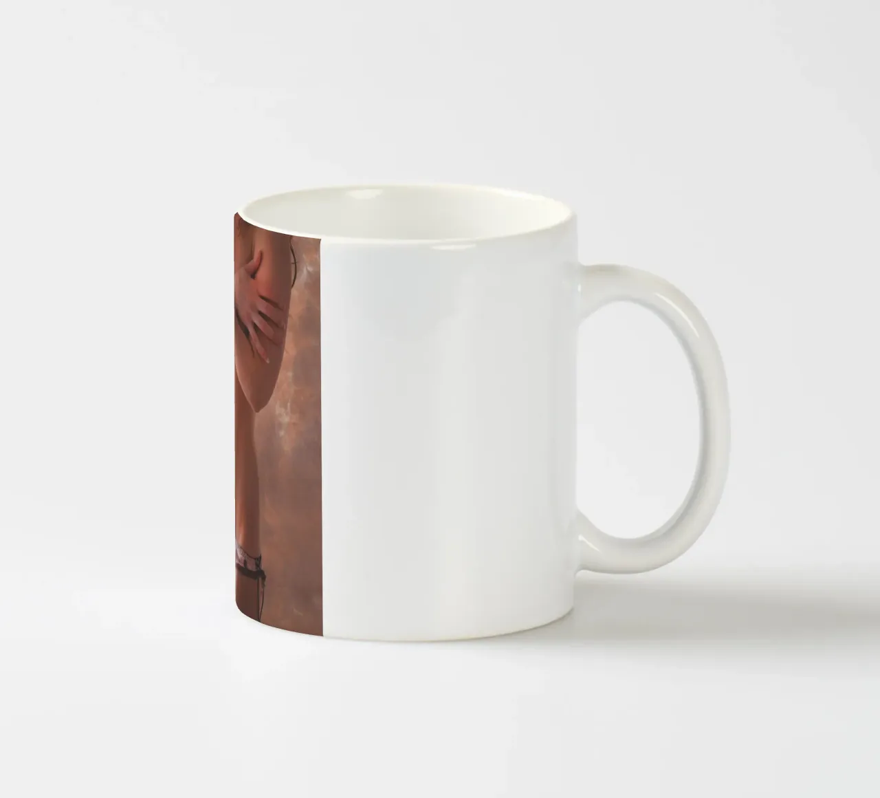 Katy in mutandine tazza in ceramica da Dave Hare Photography