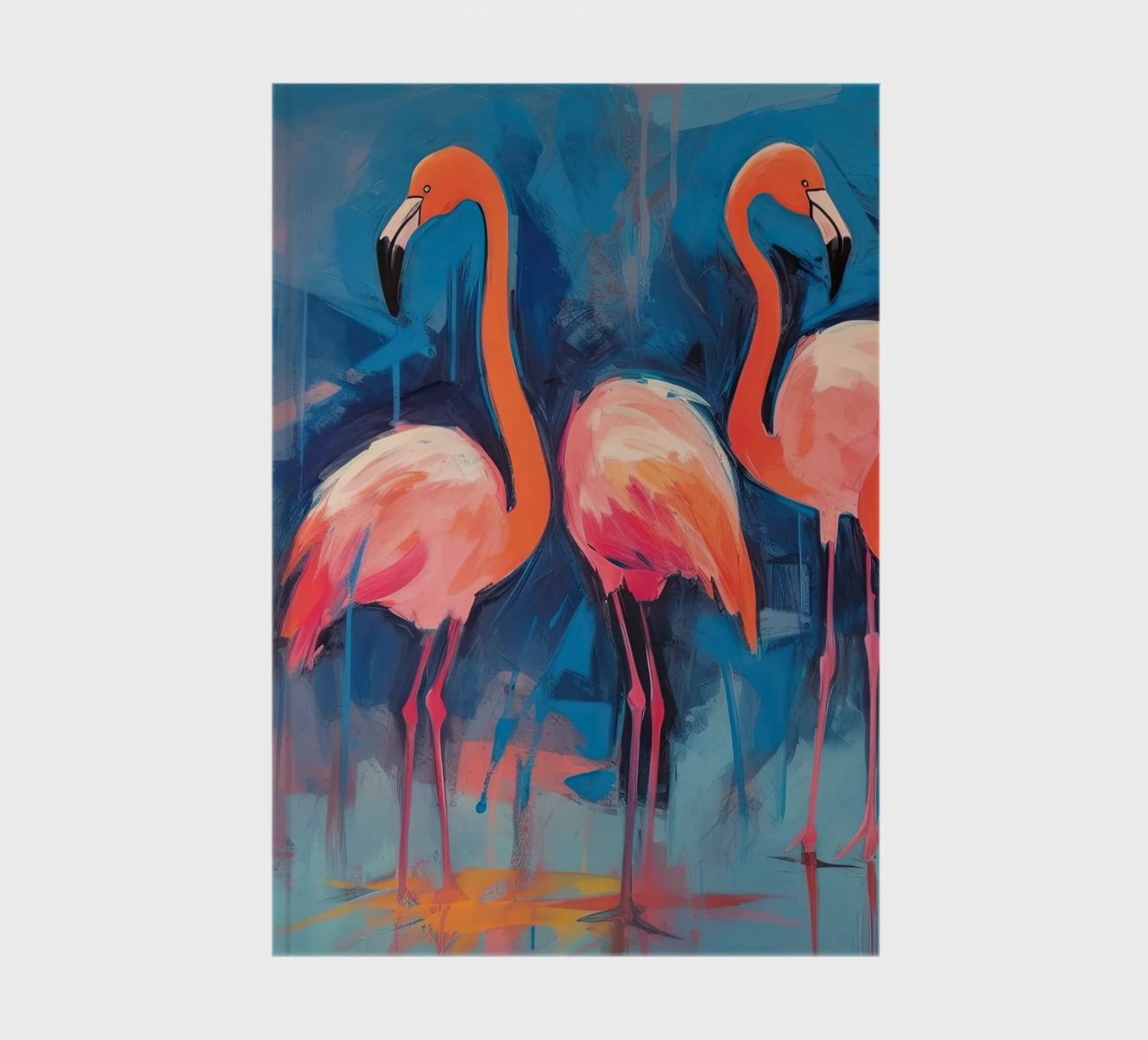 Flamingo vibes notebook by DaarbyN
