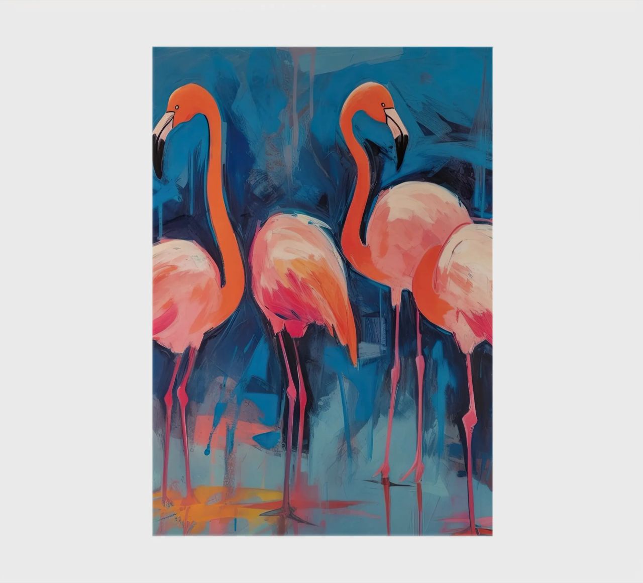 Flamingo vibes notebook by DaarbyN