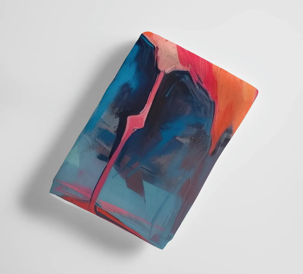 Les vibrations du flamant rose serviette de bain de DaarbyN