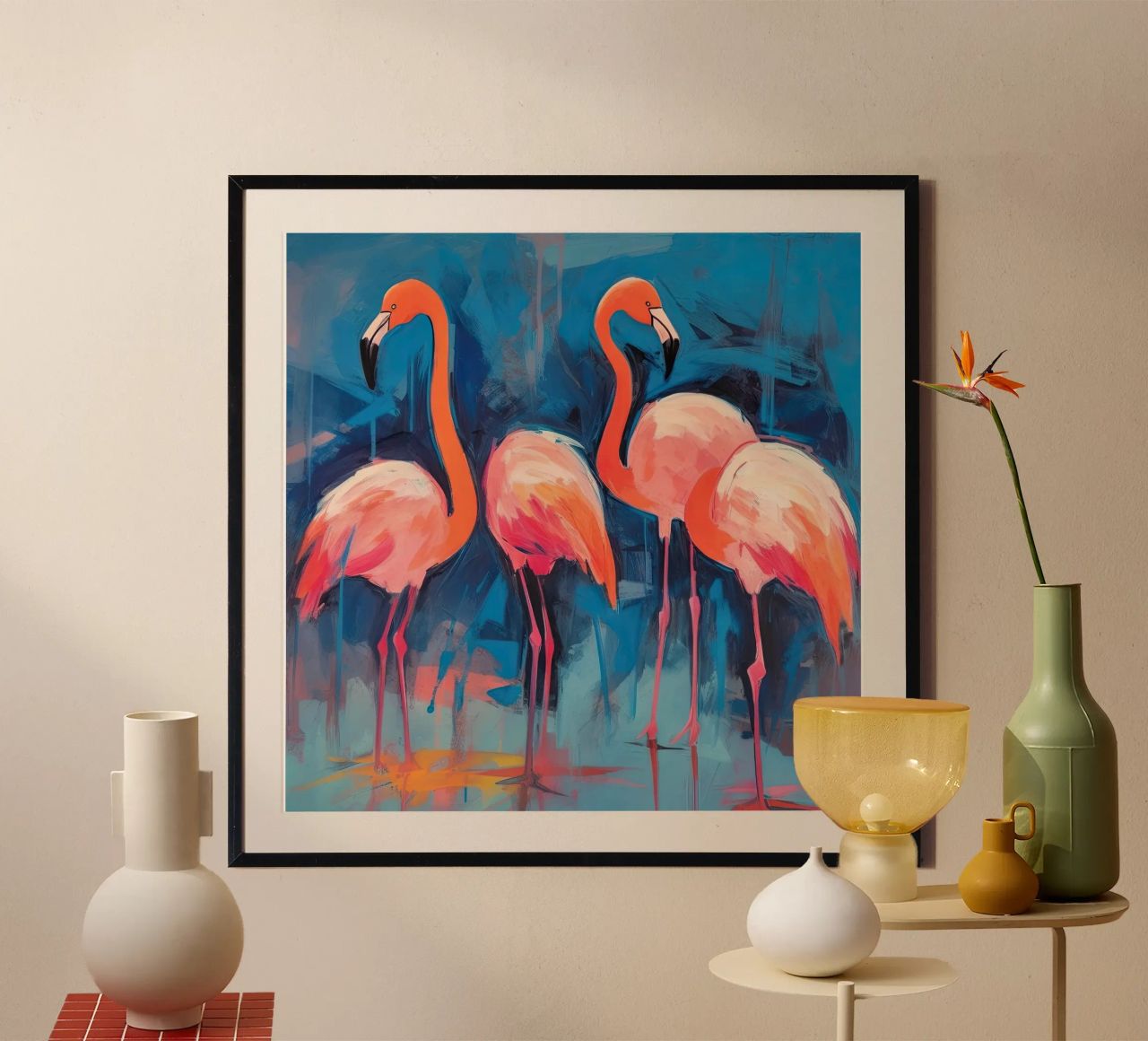 Flamingo-Vibes Poster von DaarbyN