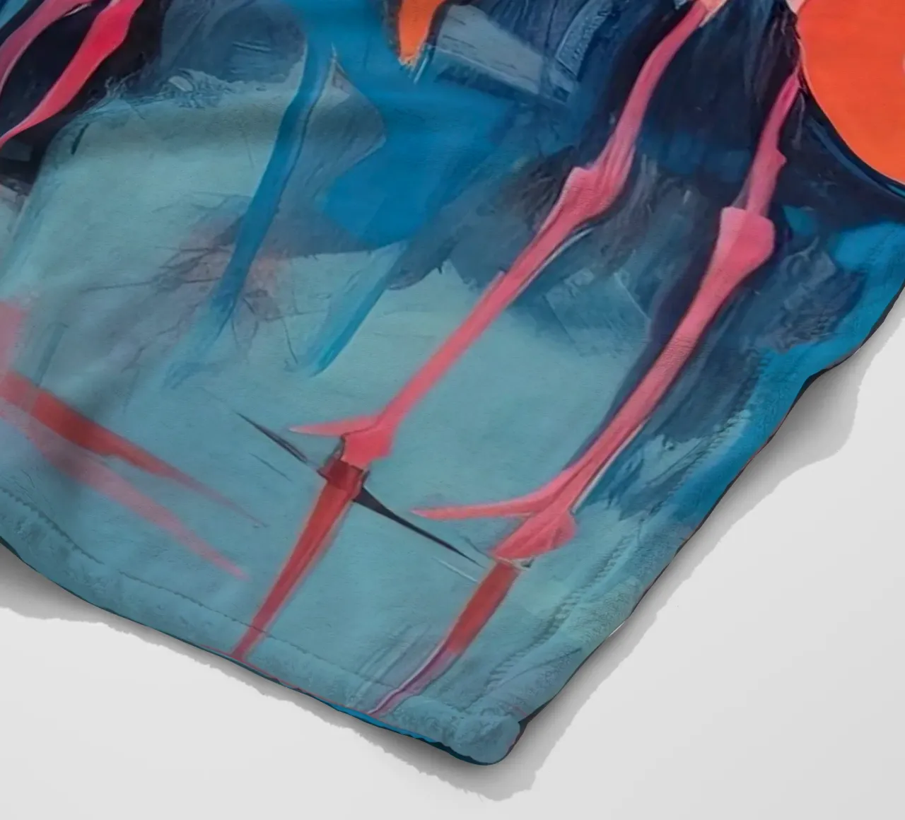 Flamingo-Vibes Fleecedecke von DaarbyN