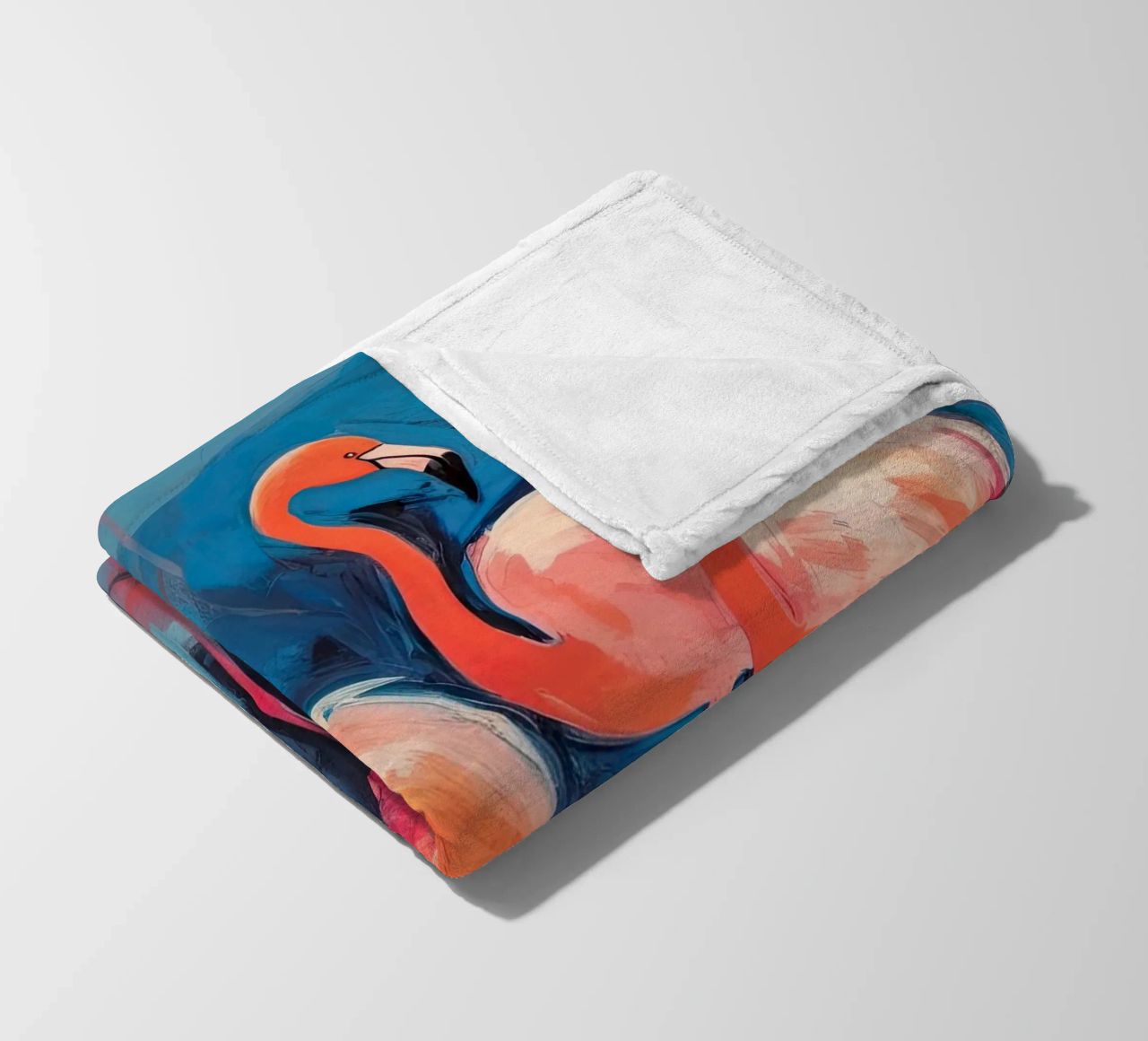 Flamingo-Vibes Fleecedecke von DaarbyN