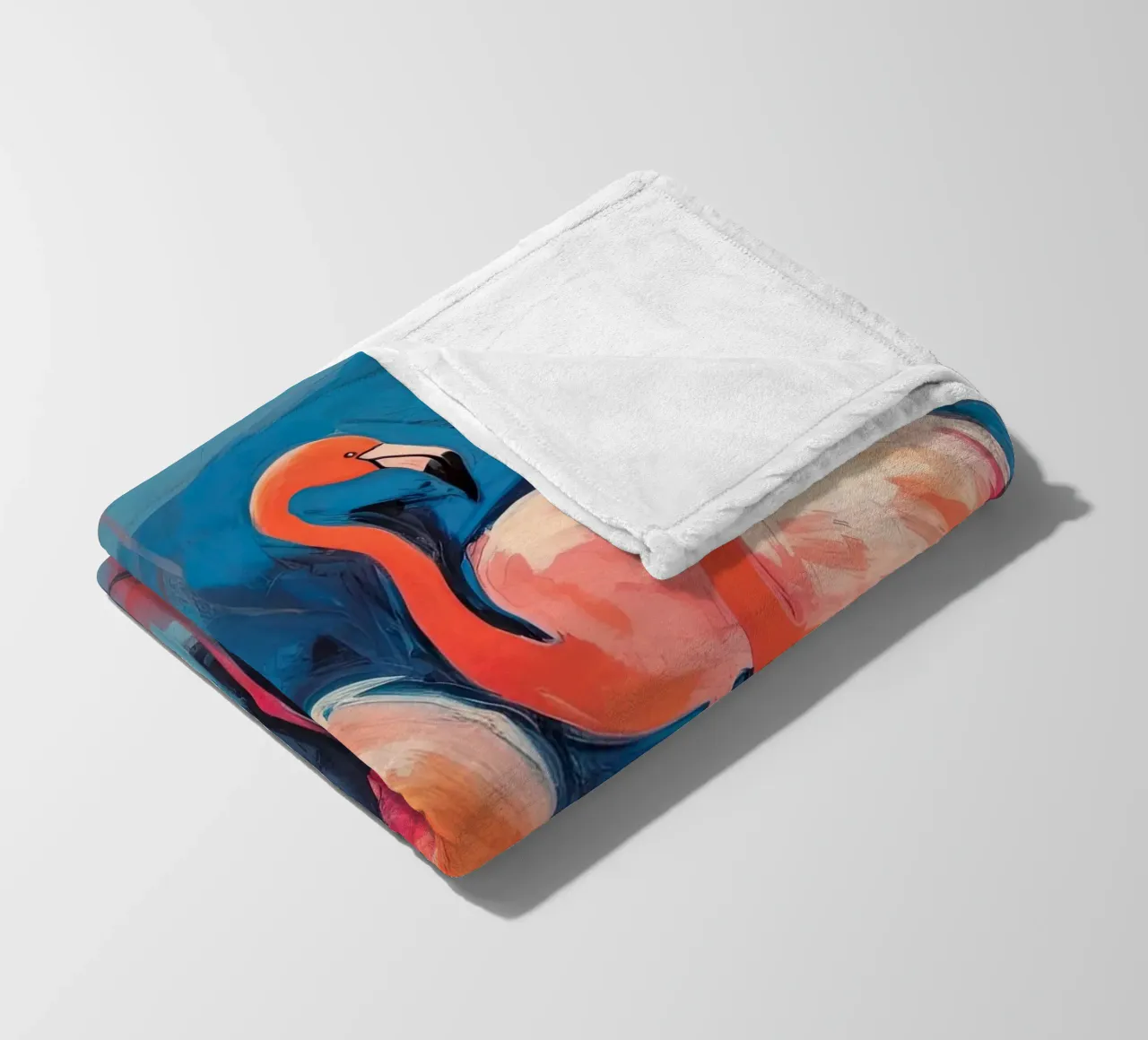 Flamingo-Vibes Fleecedecke von DaarbyN