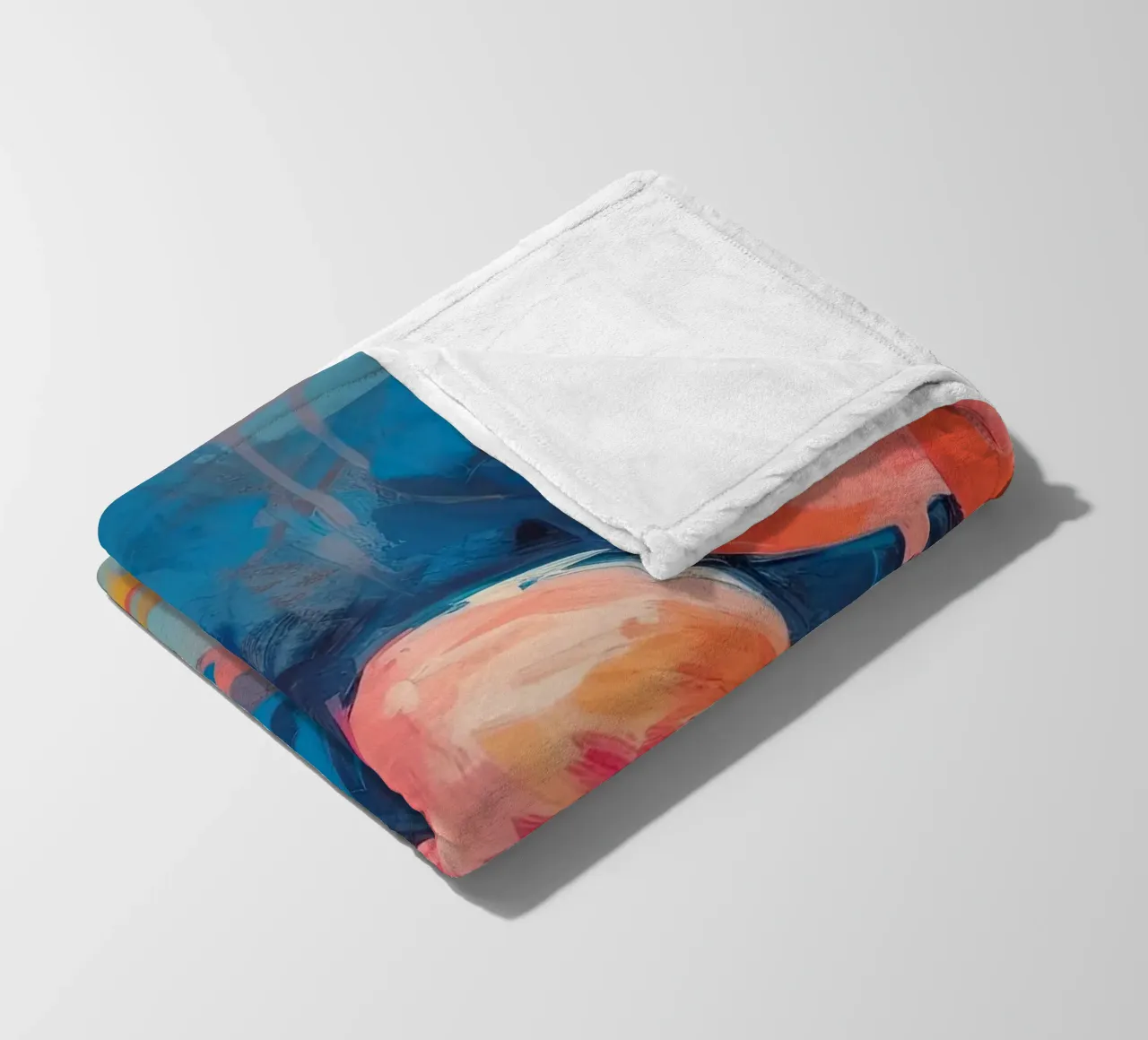 Flamingo-Vibes Fleecedecke von DaarbyN