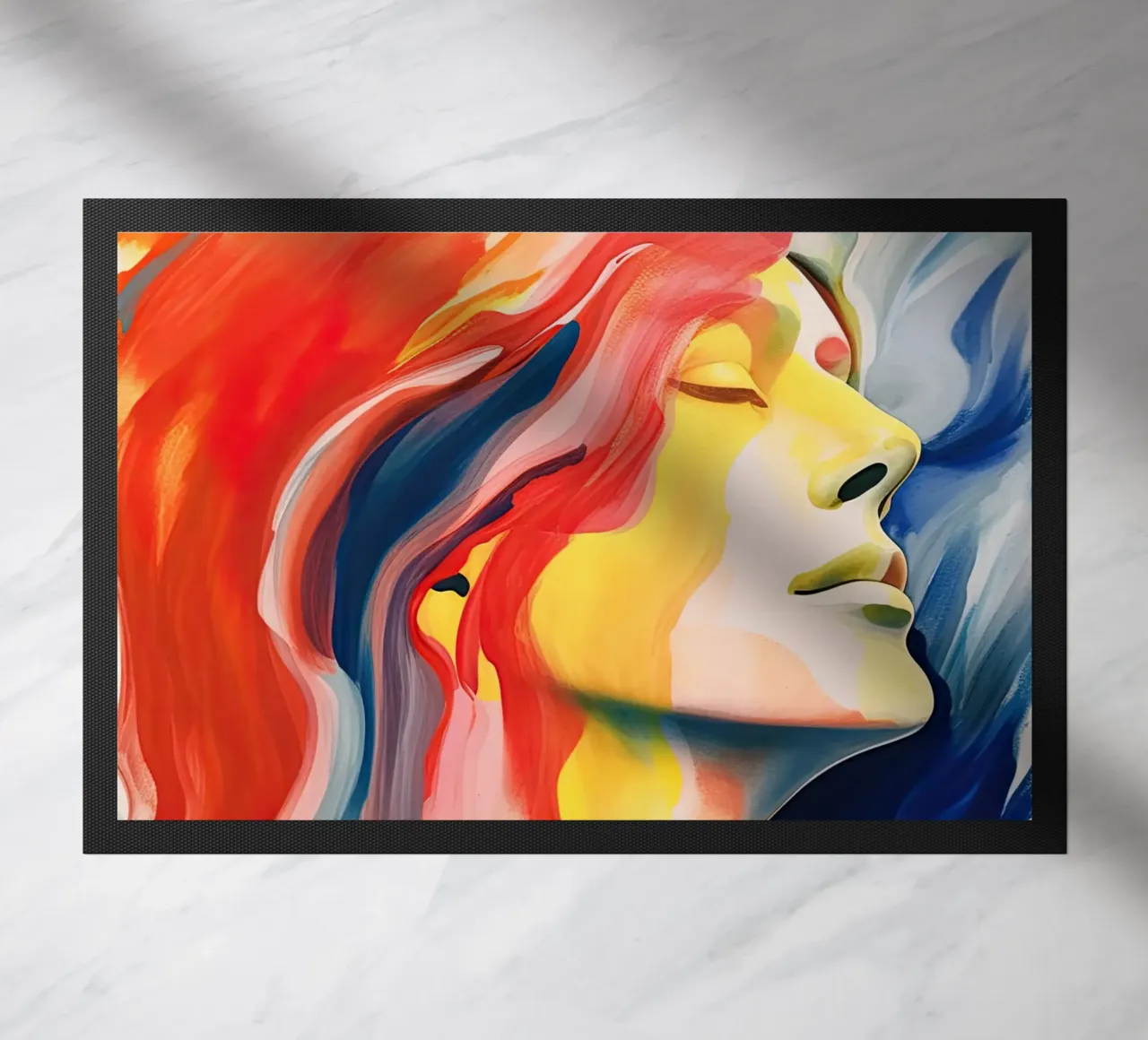 Abstract Muse doormat by DaarbyN