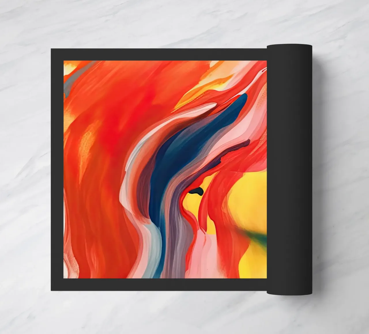 Abstract Muse doormat by DaarbyN