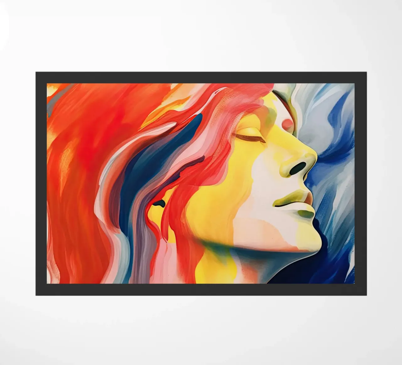 Abstract Muse doormat by DaarbyN