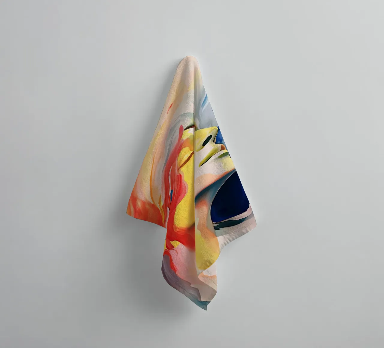Abstract Muse towel by DaarbyN