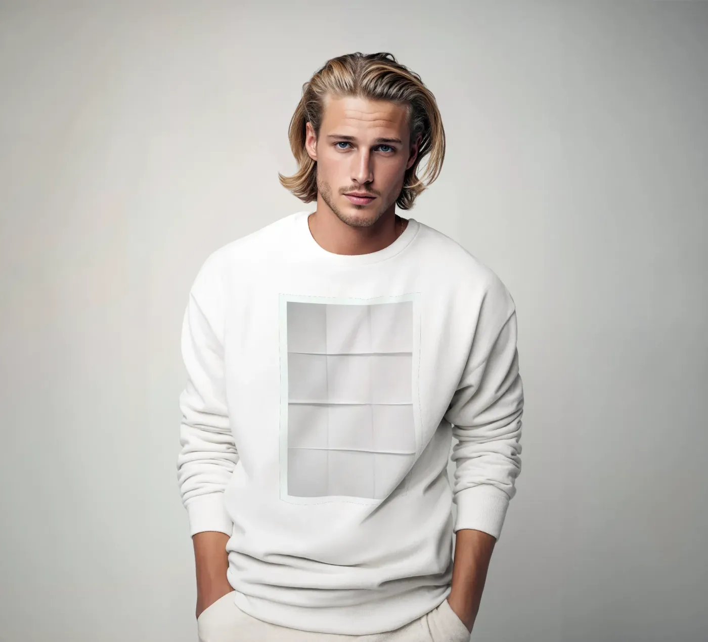 Paper Grid felpa da Studio Nahili