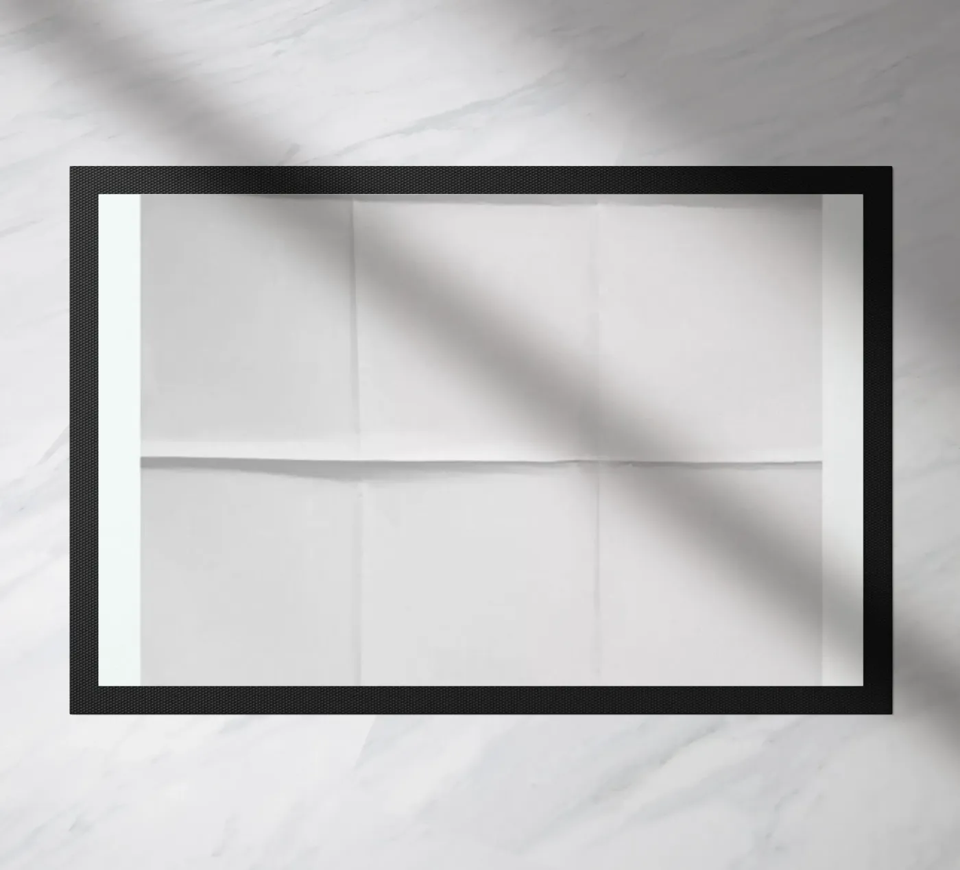 Paper Grid Fußmatte von Studio Nahili