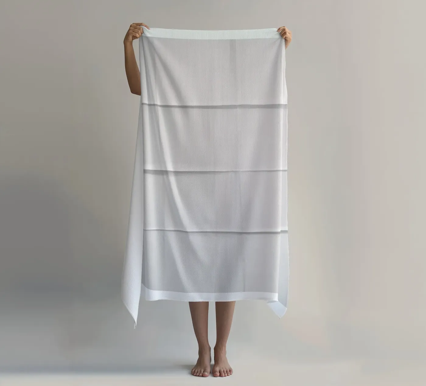 Paper Grid strandhanddoek van Studio Nahili