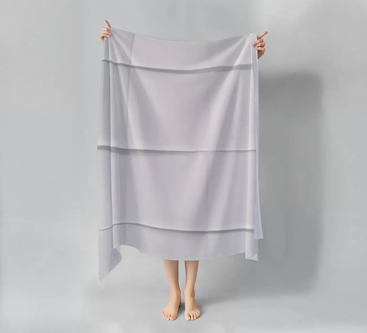 Paper Grid strandhanddoek van Studio Nahili