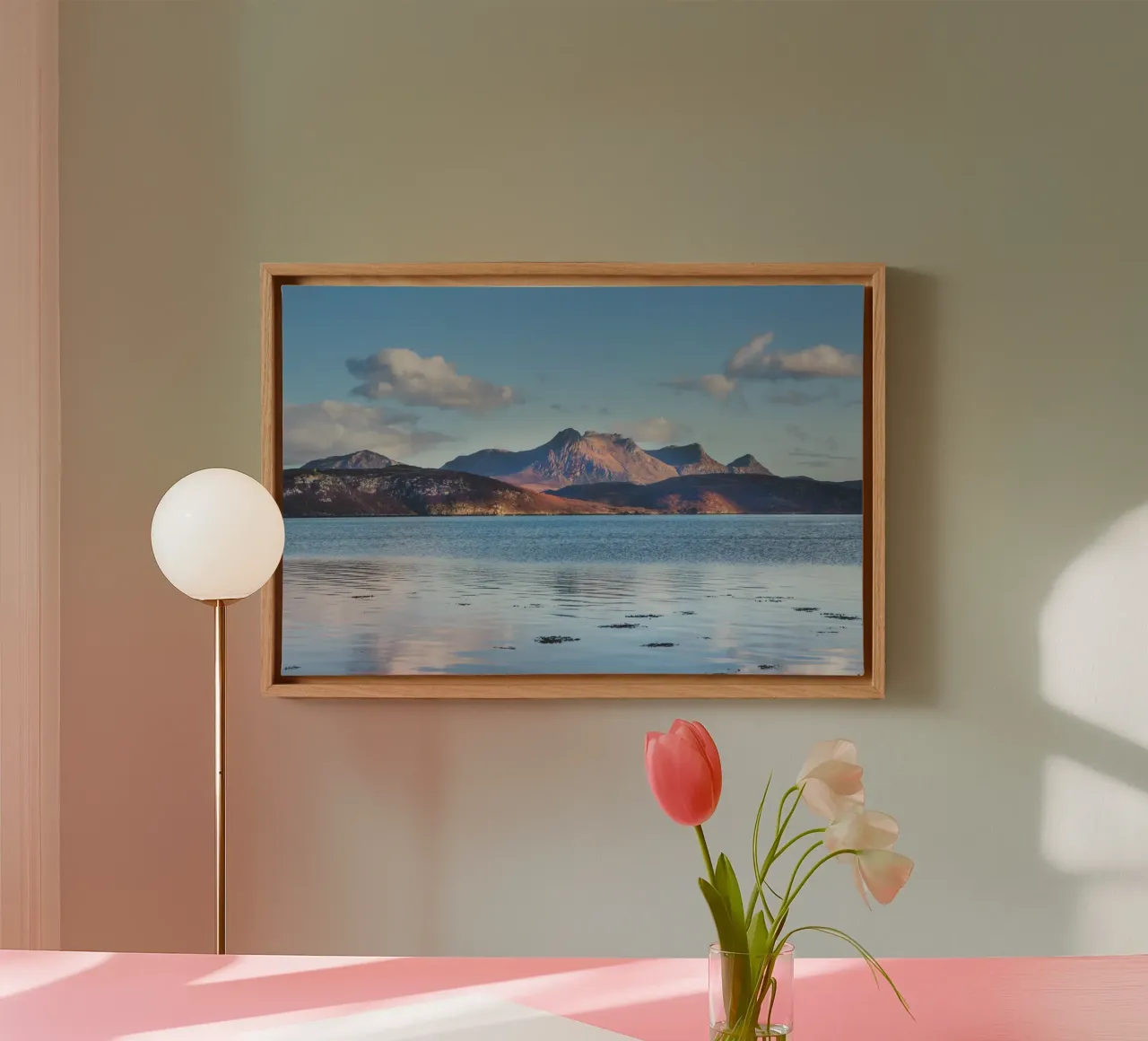 Ben Loyal sull'acqua tela con Cornice a cassetta da Dave Hare Photography