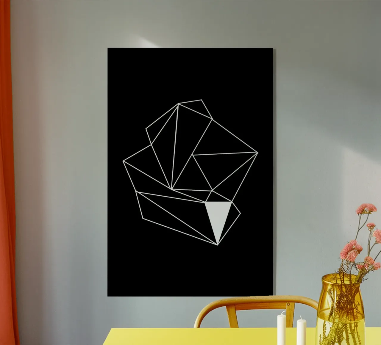 Shine Bright - Black plexiglass da Studio Nahili